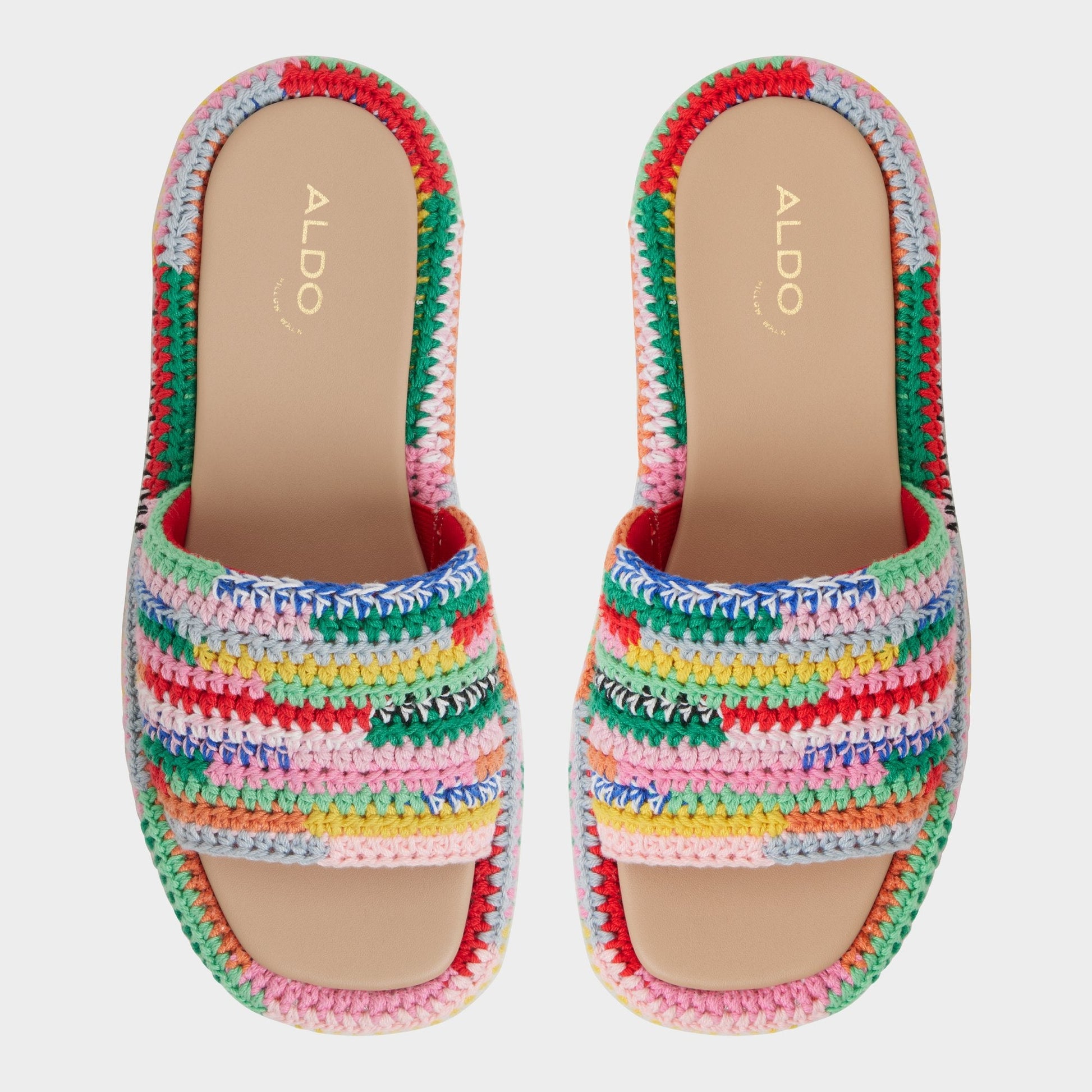 Bohemina Bright Multi Women's Platform sandals - Flatform sandal - Bright Multi