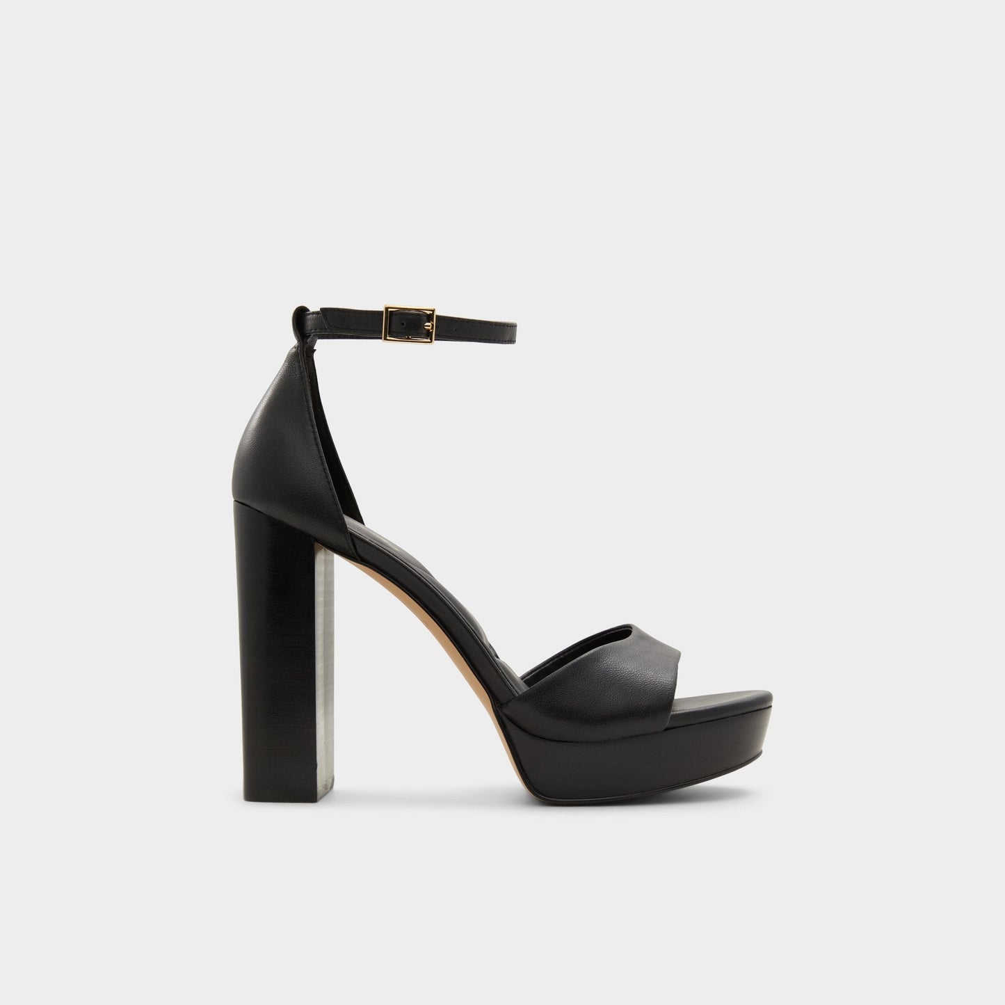 Enaegyn2.0 Black Women's Platform sandals - Strappy heeled sandal, Platform - Black