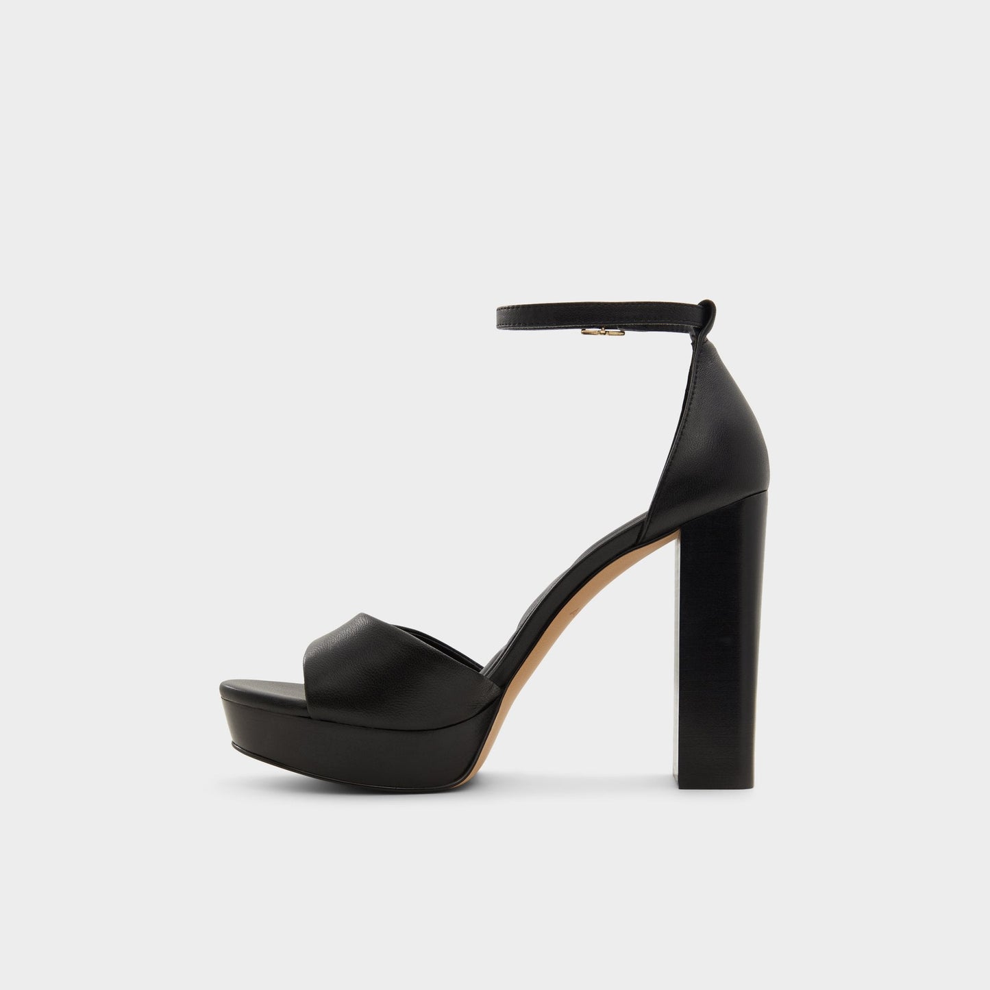 Enaegyn2.0 Black Women's Platform sandals - Strappy heeled sandal, Platform - Black