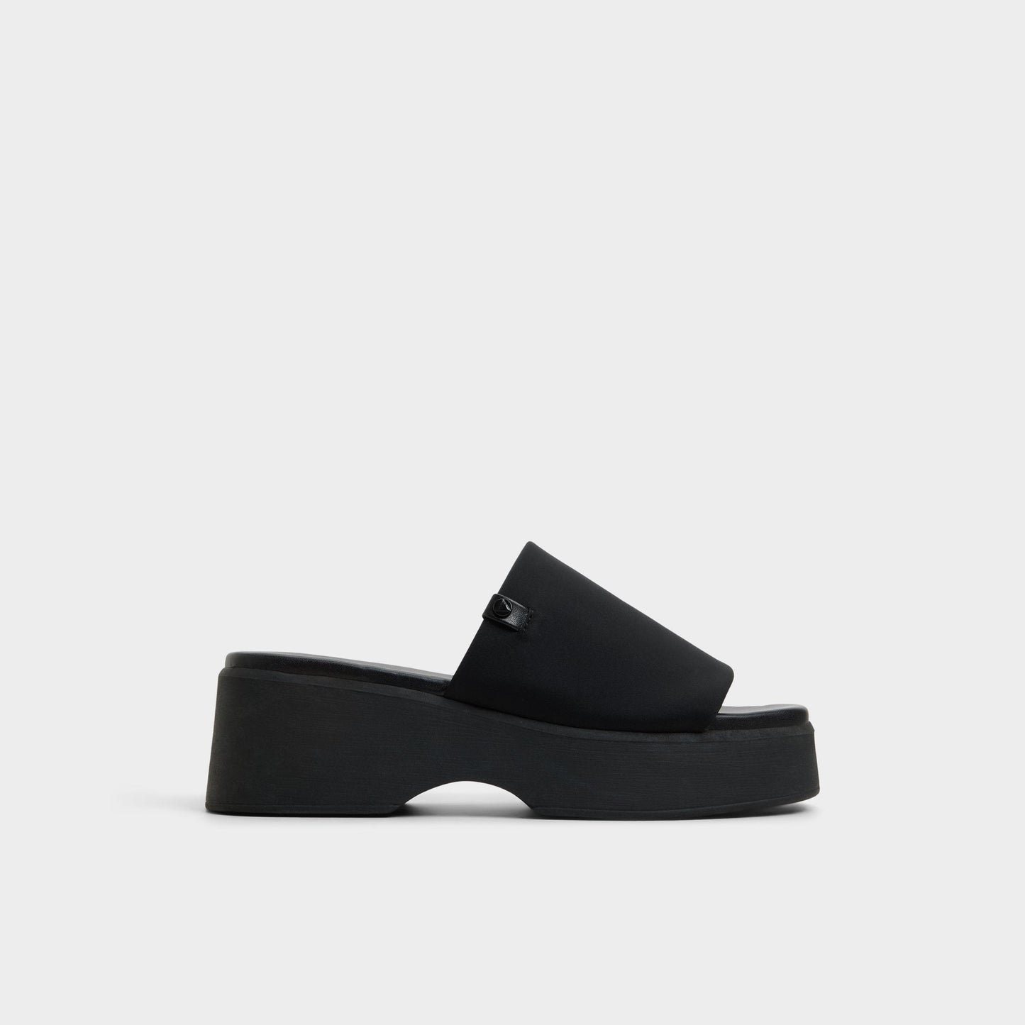 Yassa Black Women's Wedges - Wedge sandal - Black