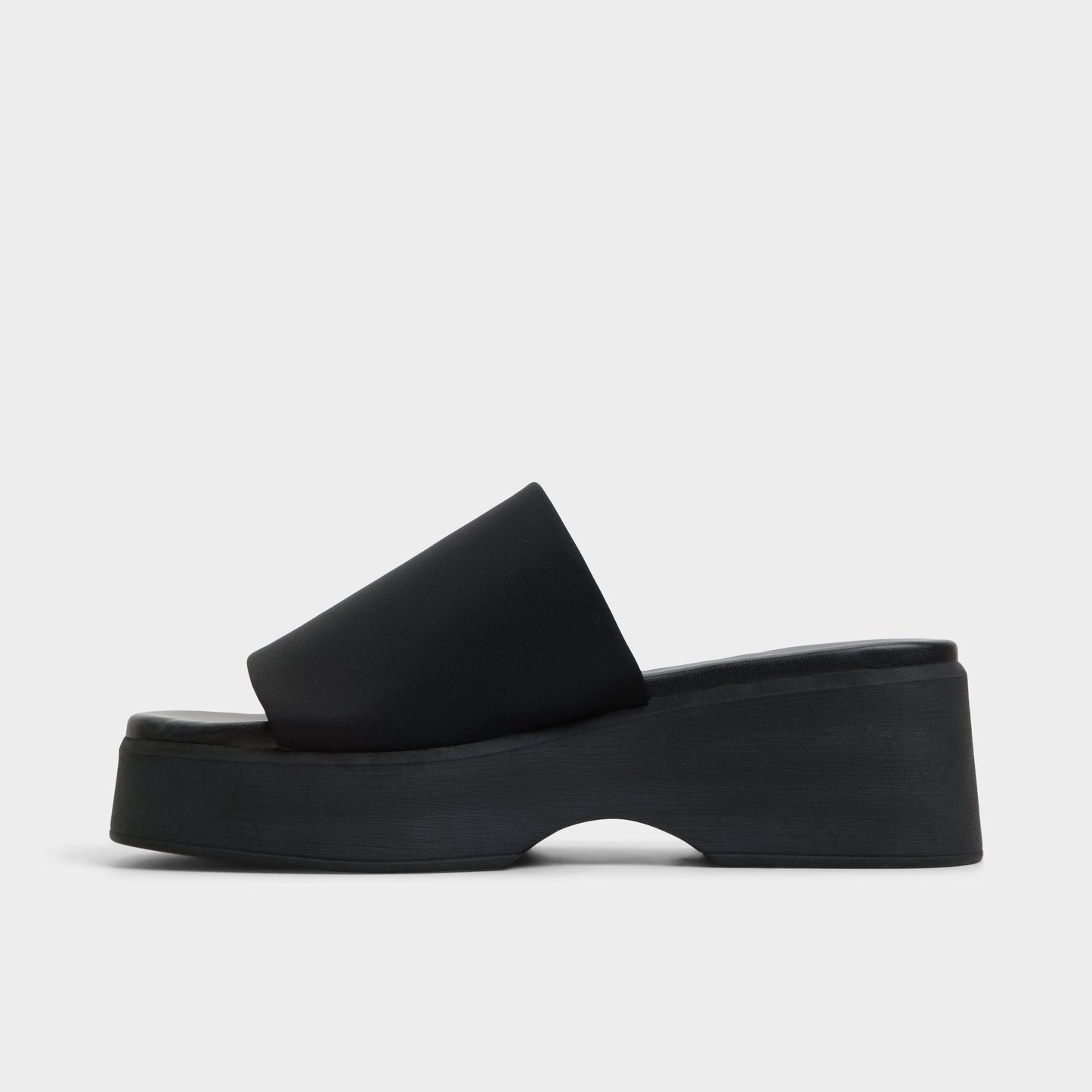 Yassa Black Women's Wedges - Wedge sandal - Black