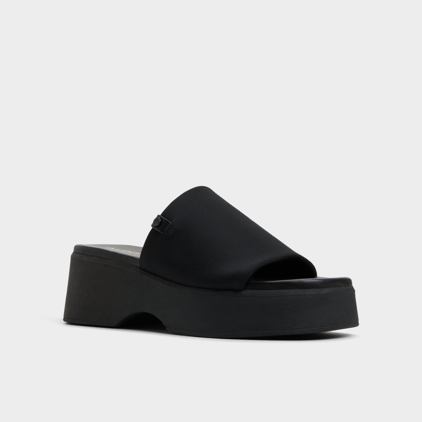 Yassa Black Women's Wedges - Wedge sandal - Black