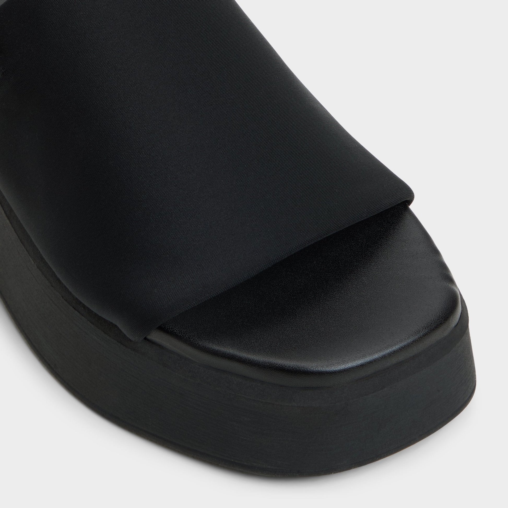 Yassa Black Women's Wedges - Wedge sandal - Black