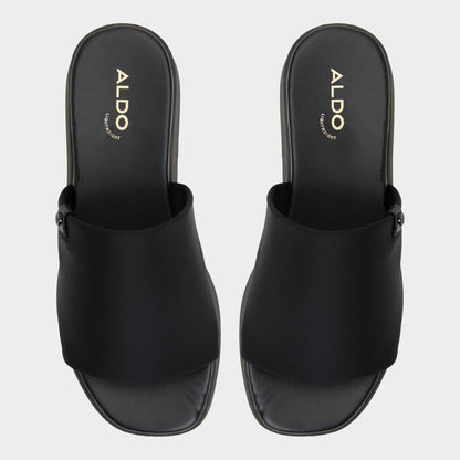Yassa Black Women's Wedges - Wedge sandal - Black
