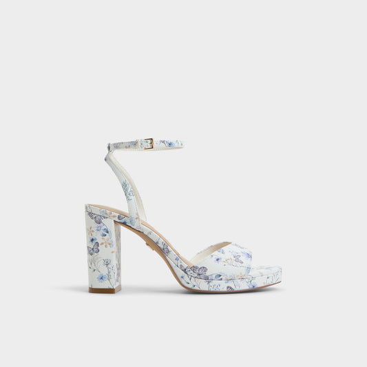 Gracious Multi Women's Block heels - Strappy heeled sandal, Block heel - Multi