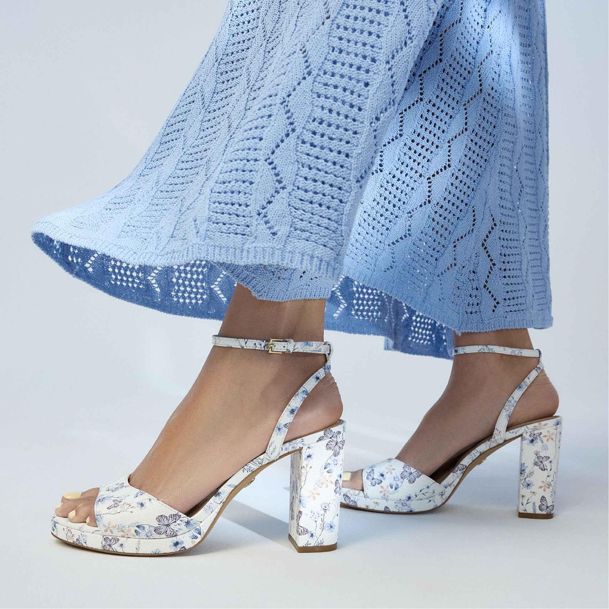 Gracious Multi Women's Block heels - Strappy heeled sandal, Block heel - Multi