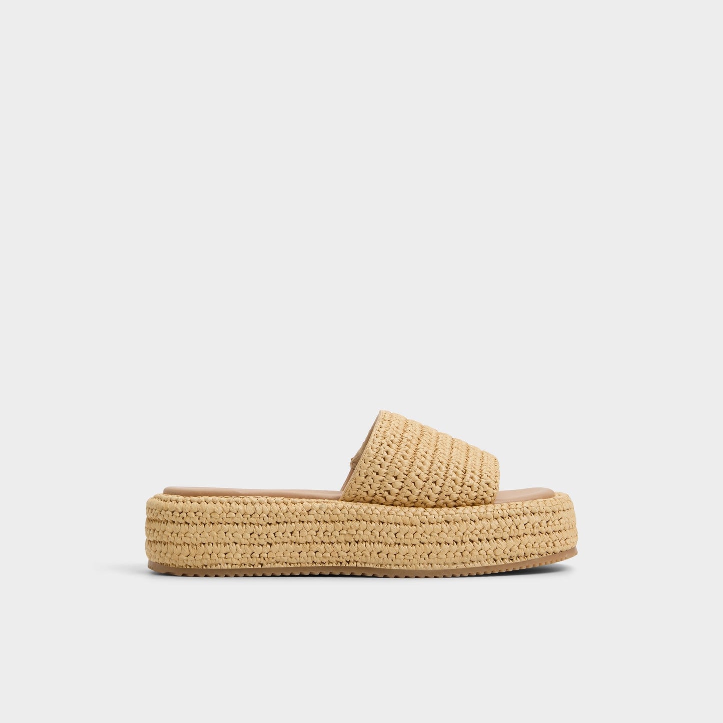 Bohemina Natural Women's Platform sandals - Flatform sandal - Natural