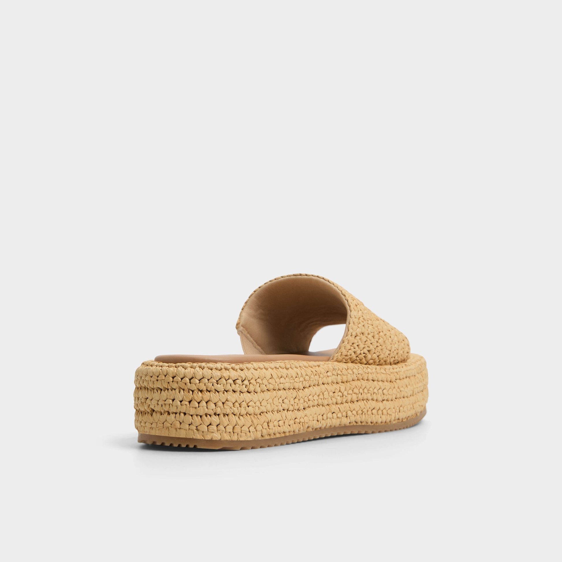 Bohemina Natural Women's Platform sandals - Flatform sandal - Natural