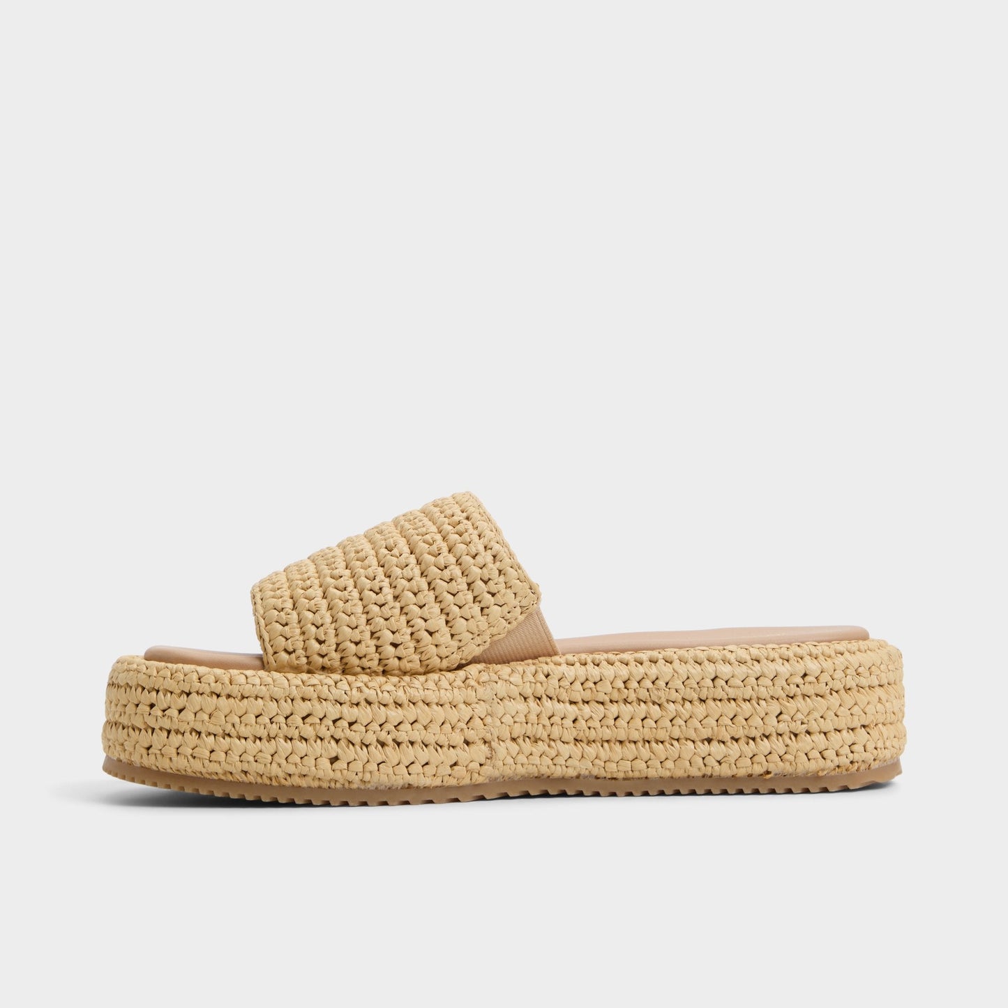 Bohemina Natural Women's Platform sandals - Flatform sandal - Natural