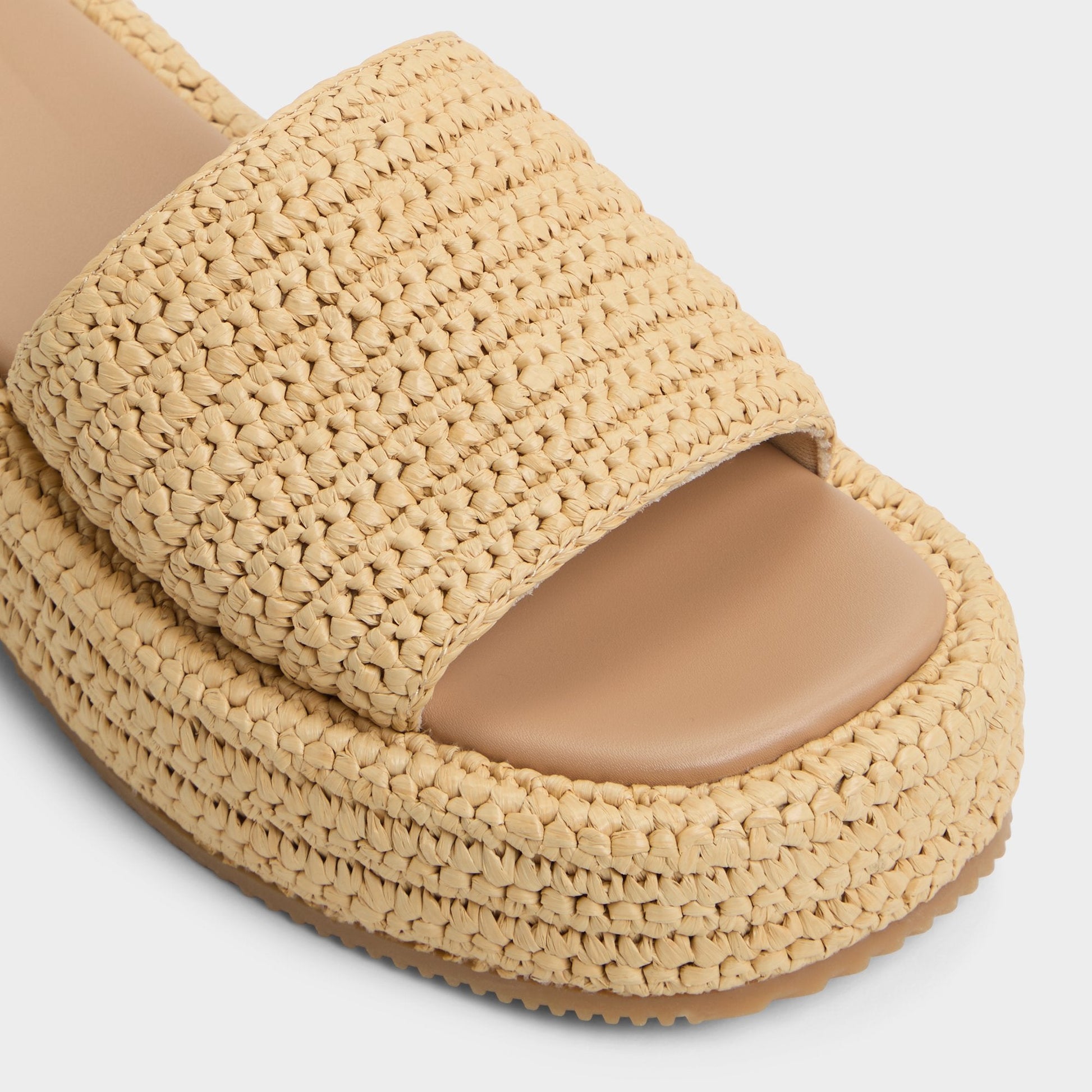 Bohemina Natural Women's Platform sandals - Flatform sandal - Natural