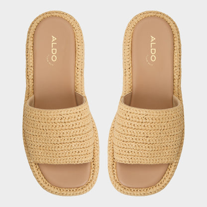 Bohemina Natural Women's Platform sandals - Flatform sandal - Natural