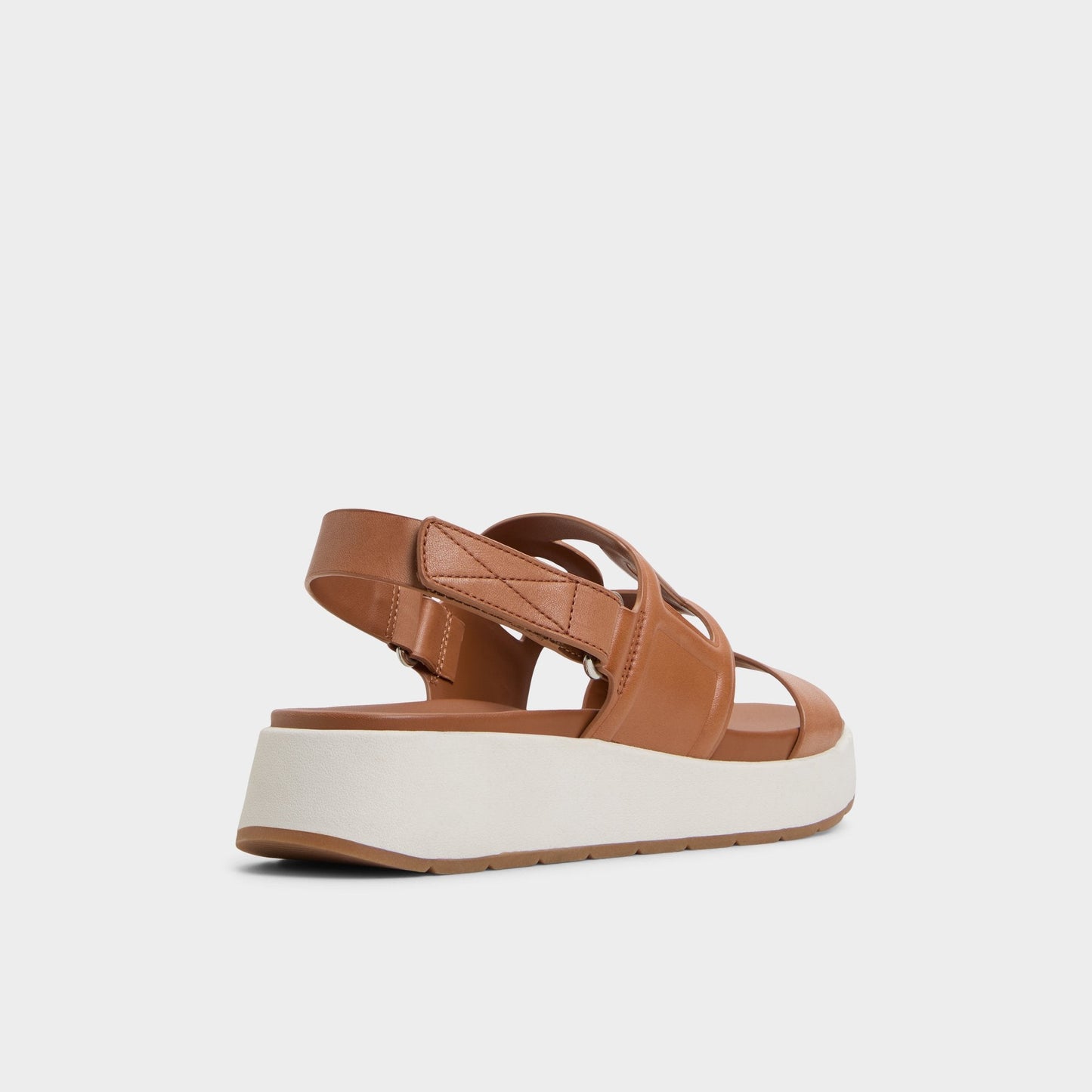 Onuvia Medium Brown Women's Footbed sandals - Footbed sandal, Flatform - Medium Brown