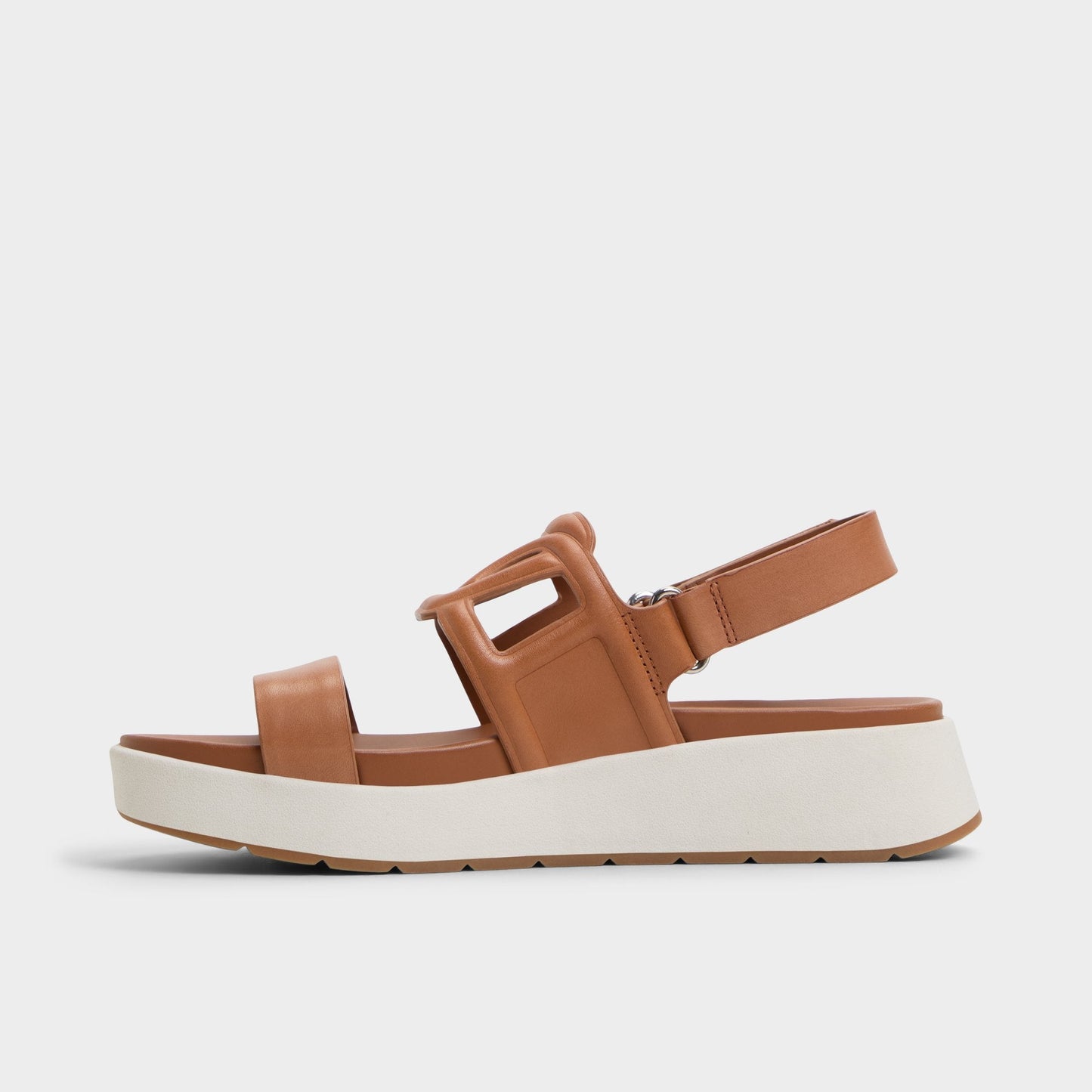 Onuvia Medium Brown Women's Footbed sandals - Footbed sandal, Flatform - Medium Brown