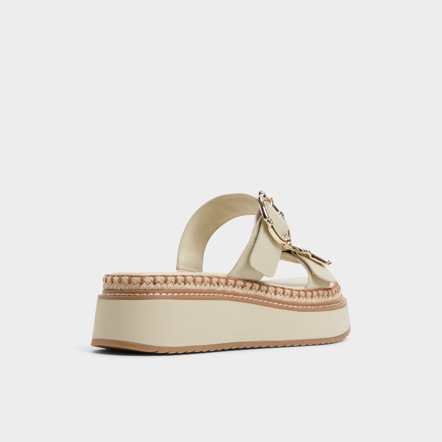 Kaeithien Bone Women's Platform sandals - Slide sandal - Bone