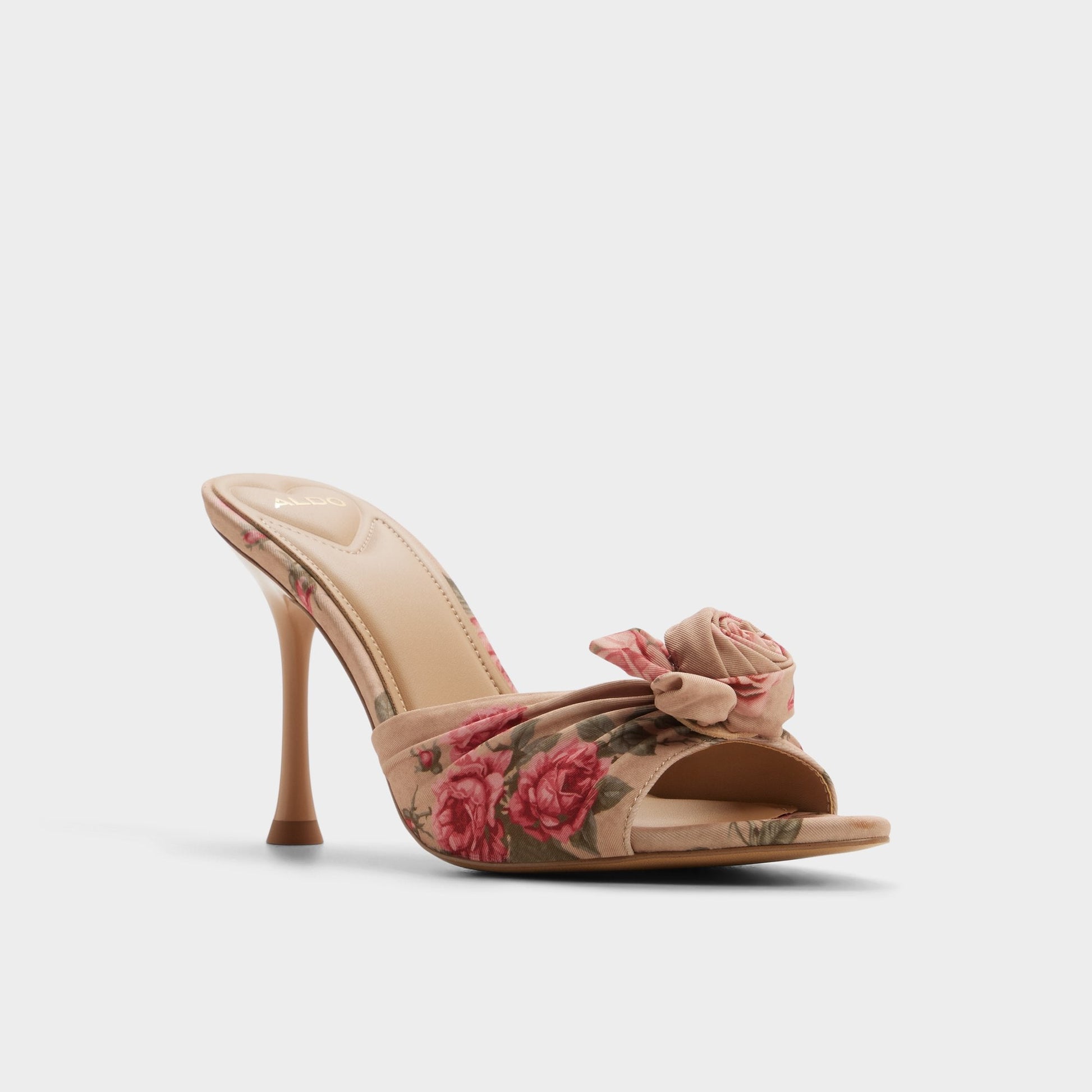 Rosalina in Beige Combo 14193392 - Heeled mule, Stiletto heel - Beige combo