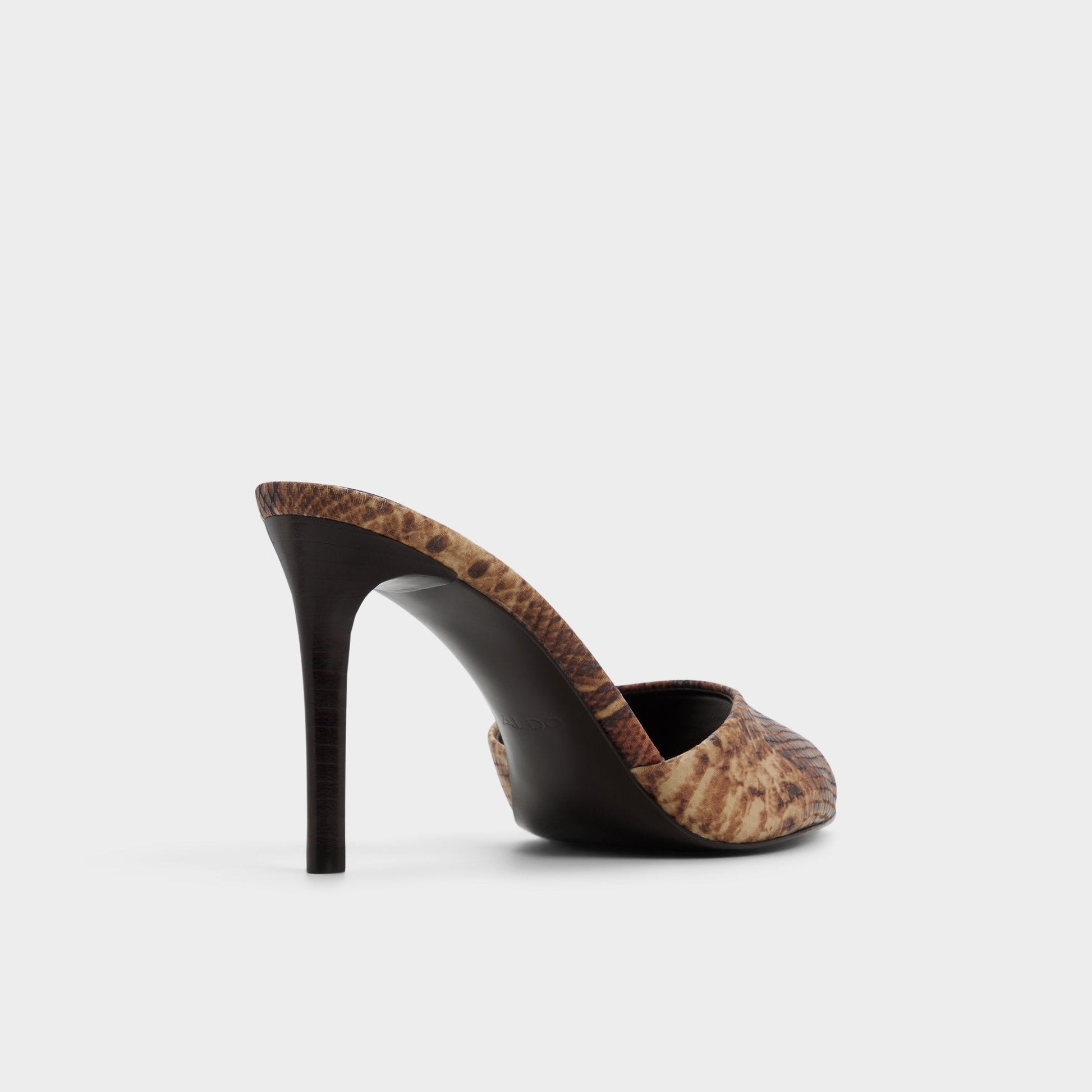 Anniebrilden in Brown Multi 14190598 - Heeled mule, Stiletto heel - Brown multi