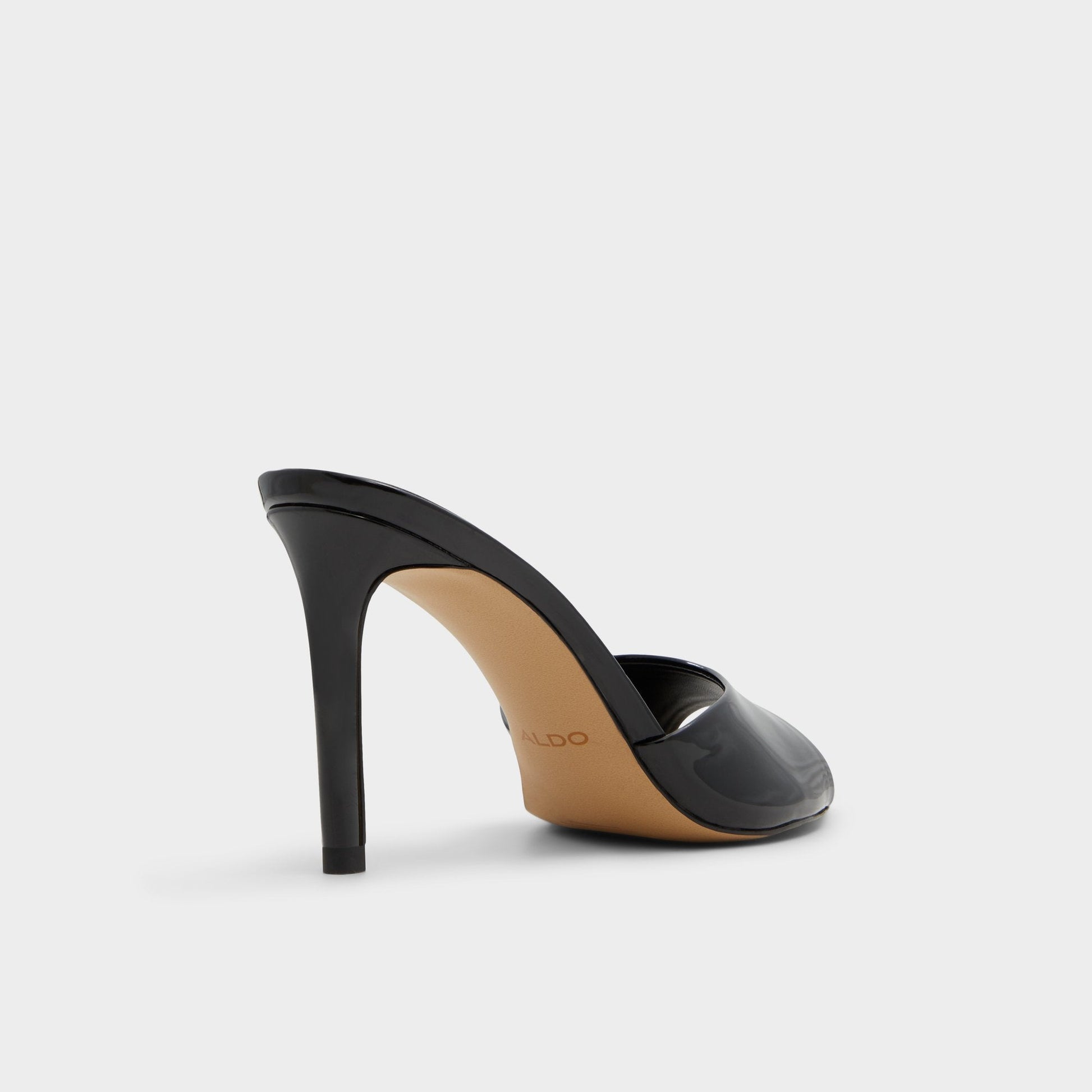 Anniebrilden Black Women's Heeled mules - Heeled mule, Stiletto heel - Black