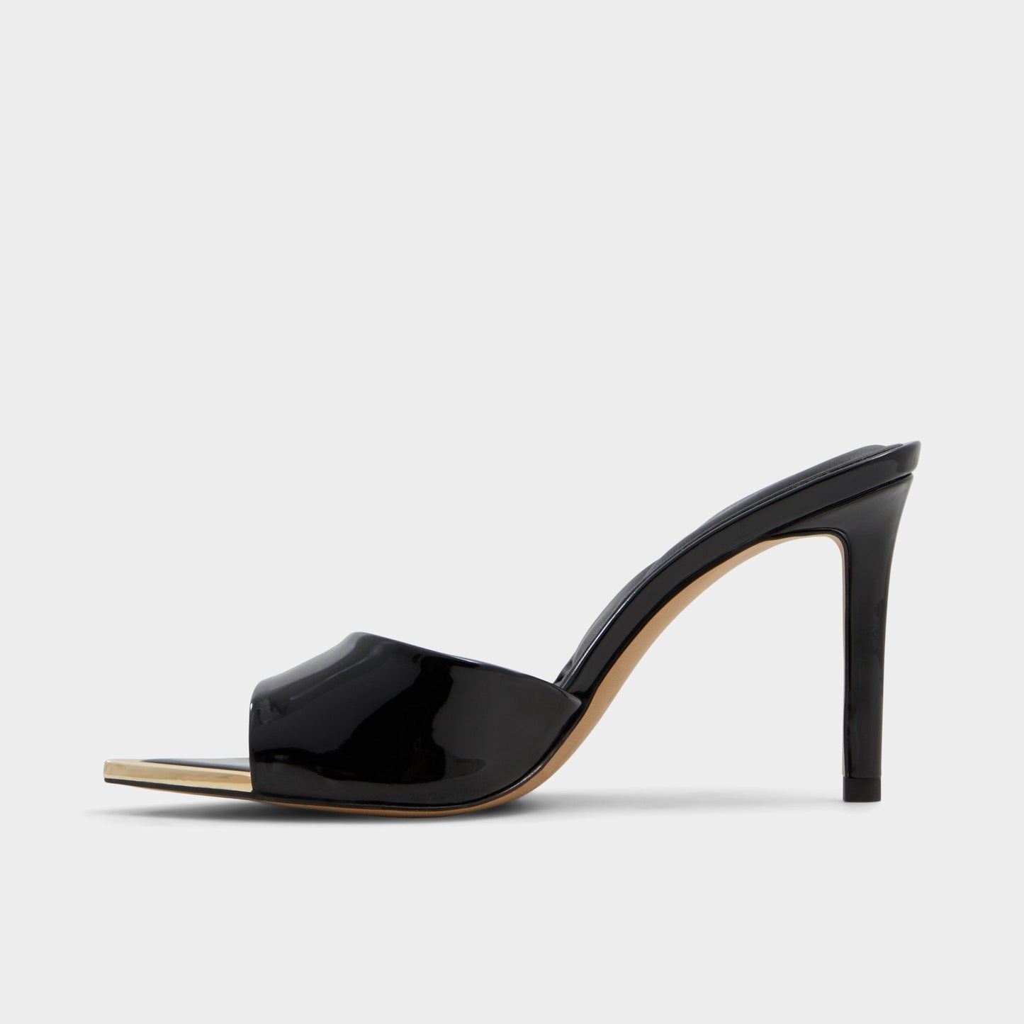 Anniebrilden Black Women's Heeled mules - Heeled mule, Stiletto heel - Black