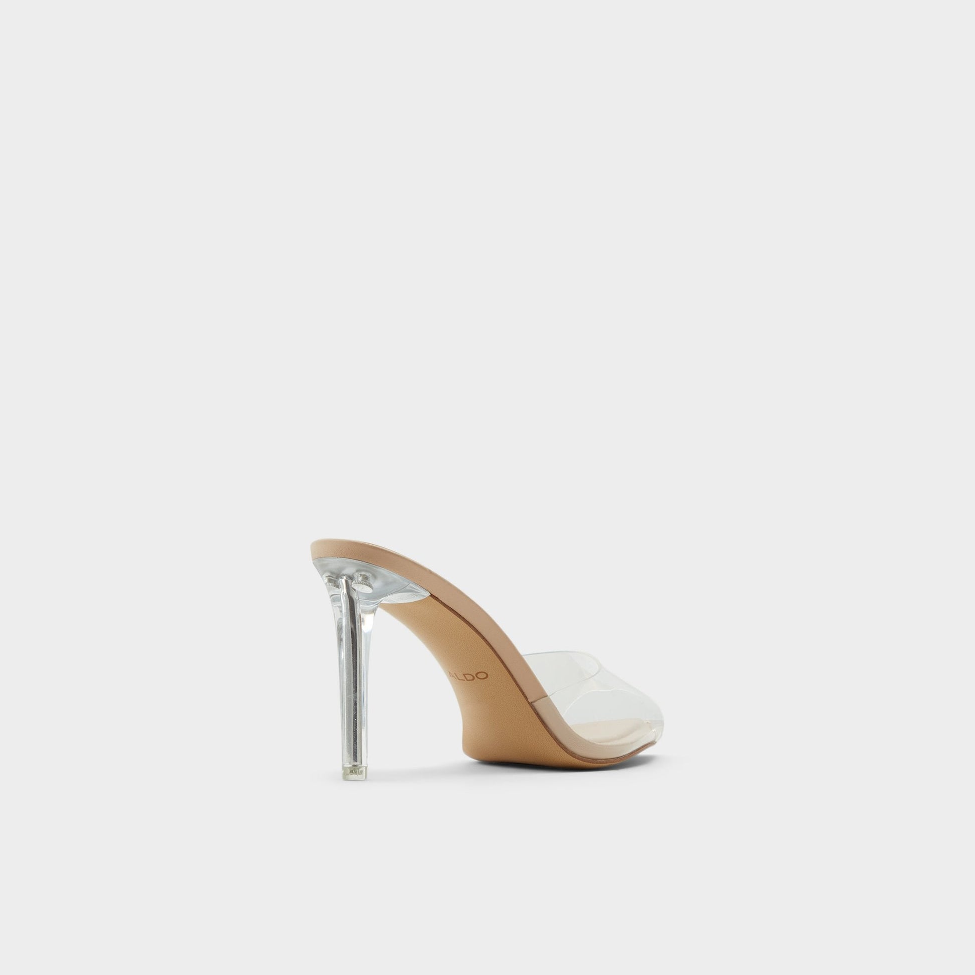 Annabrilden Bone Women's Heeled mules - Heeled mule, Stiletto heel - Bone
