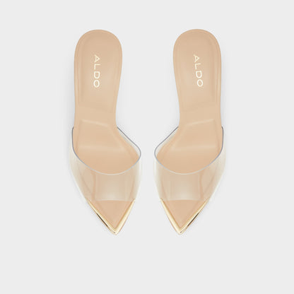 Annabrilden Bone Women's Heeled mules - Heeled mule, Stiletto heel - Bone