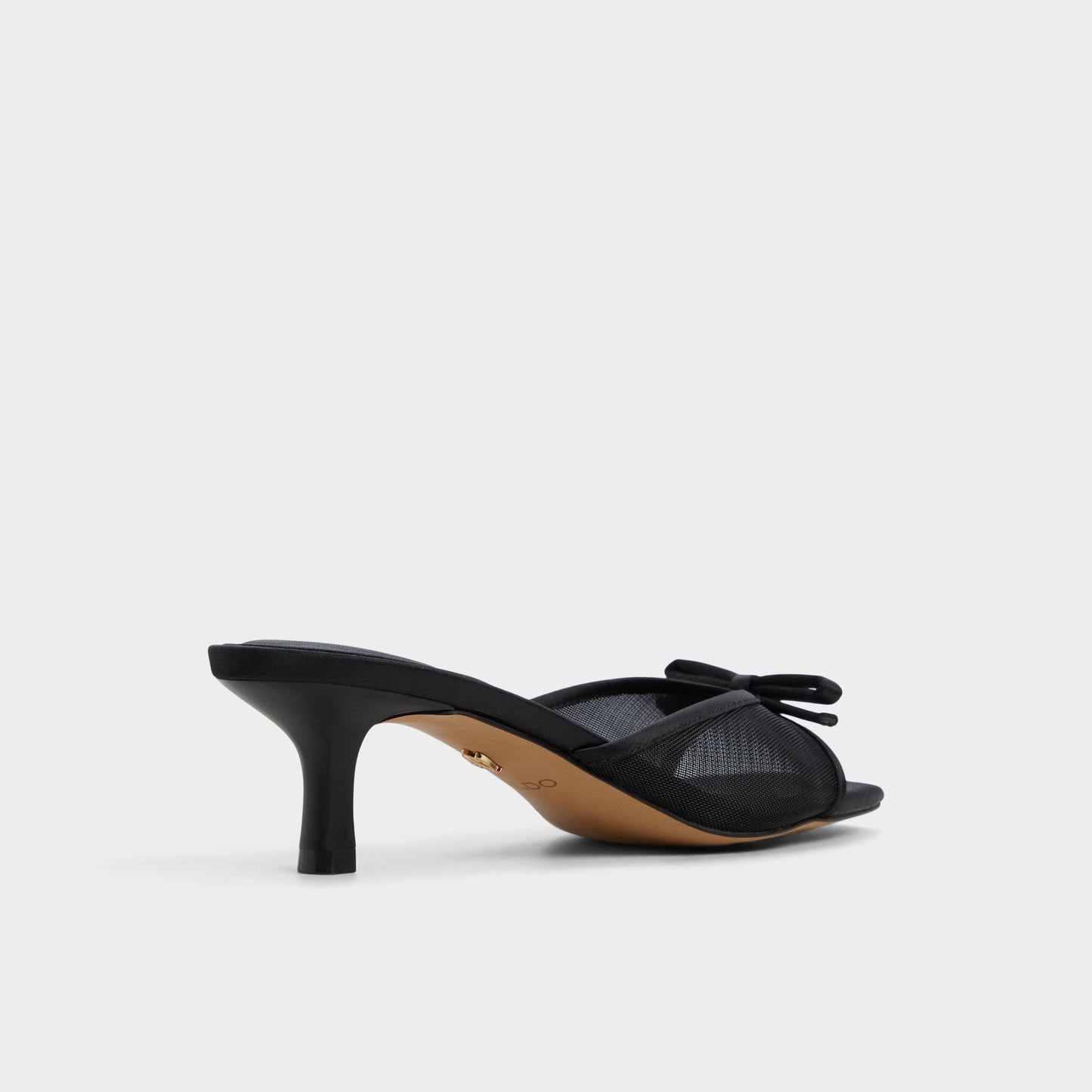 Begoniaa Black Women's Heeled mules - Heeled mule, Kitten heel - Black
