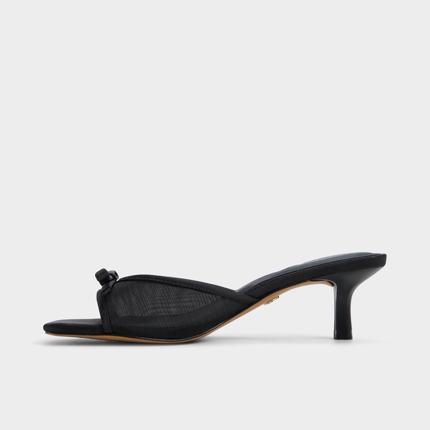 Begoniaa Black Women's Heeled mules - Heeled mule, Kitten heel - Black