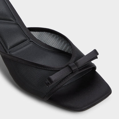 Begoniaa Black Women's Heeled mules - Heeled mule, Kitten heel - Black