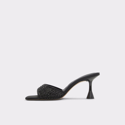 Agatha in Black 13658267 - Heeled mule - Black