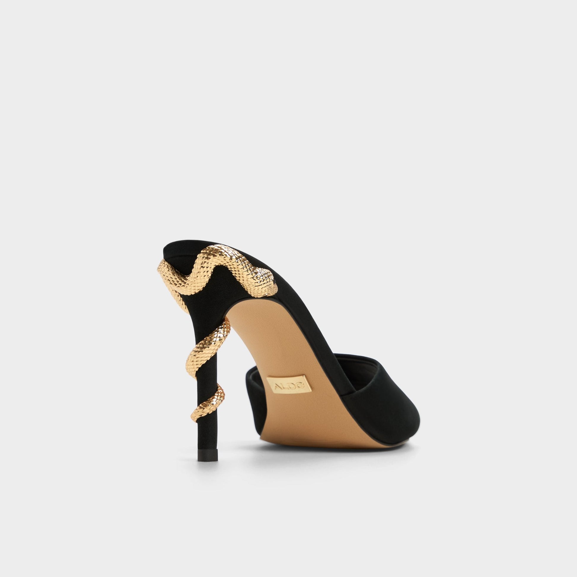 Seashella Other Black Women's Heeled mules - Heeled mule - Other Black