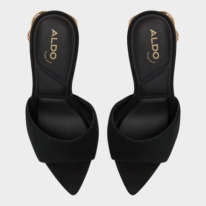 Seashella Other Black Women's Heeled mules - Heeled mule - Other Black