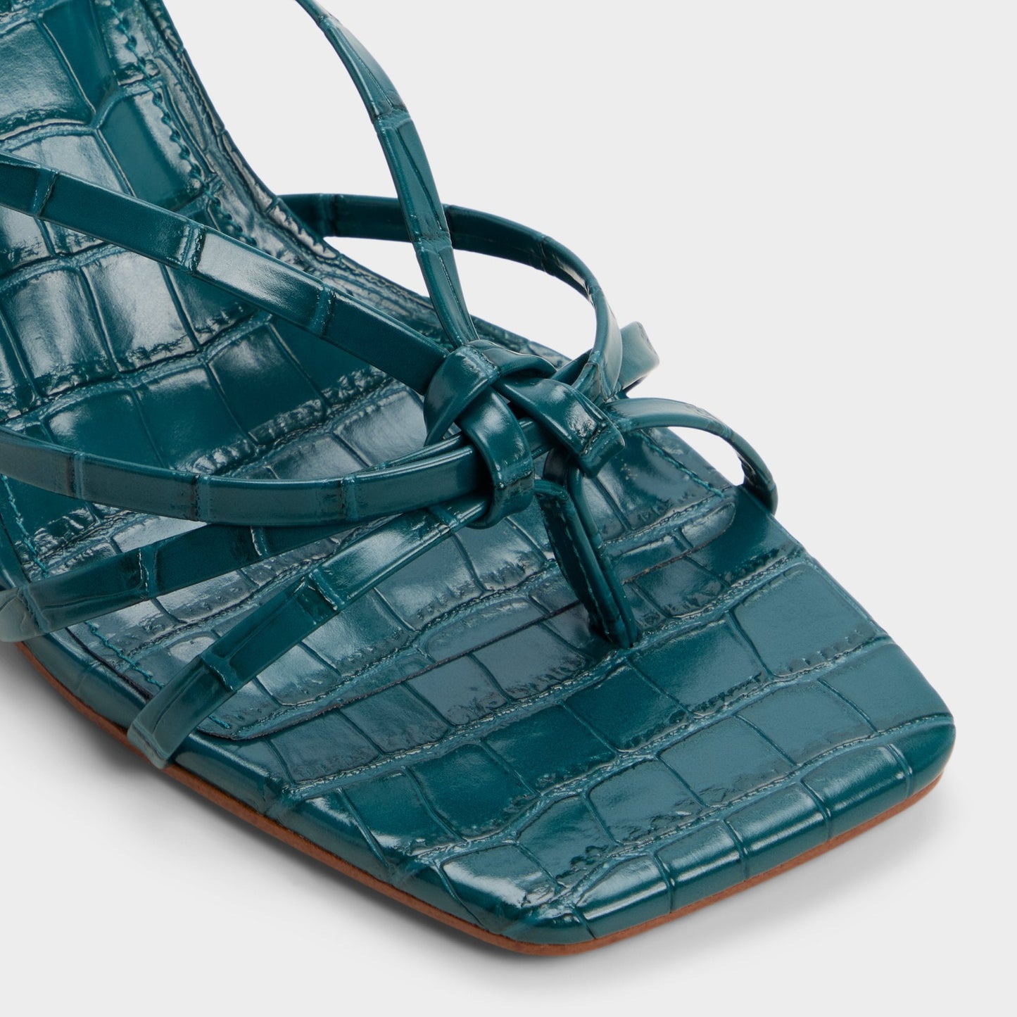 Lumera in Other Green - Heeled mule, Stiletto heel - Other green