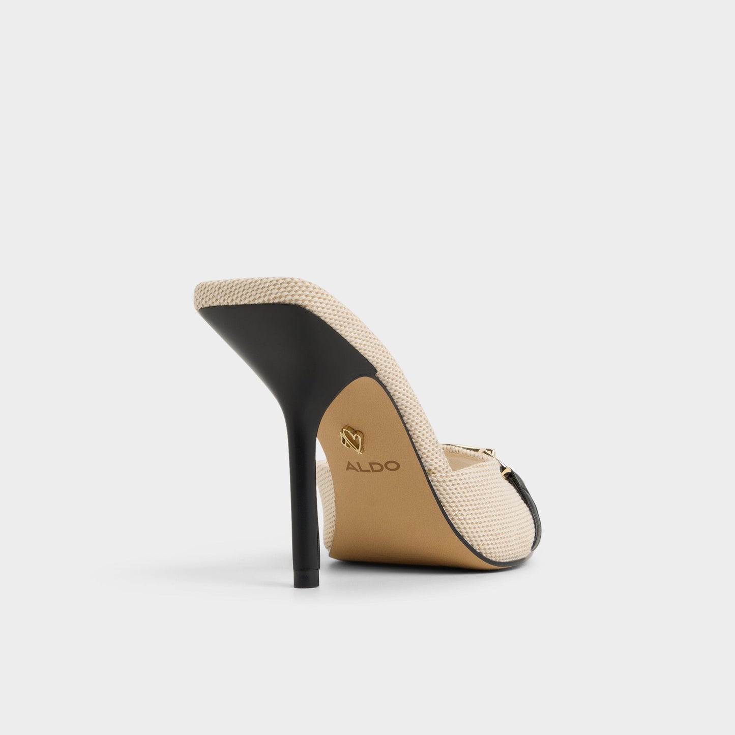 Madelynie in Open Natural - Heeled mule - Open natural