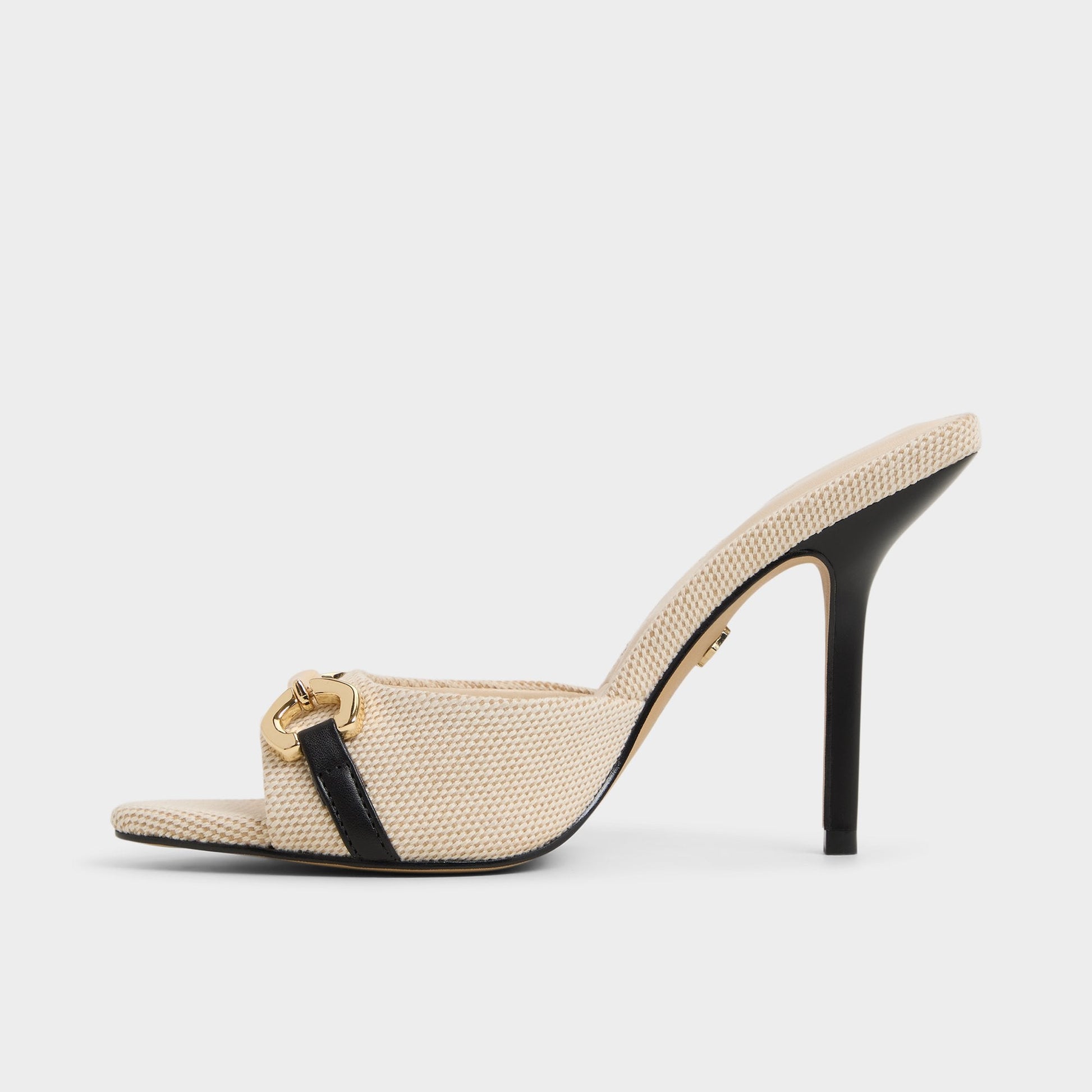 Madelynie in Open Natural - Heeled mule - Open natural