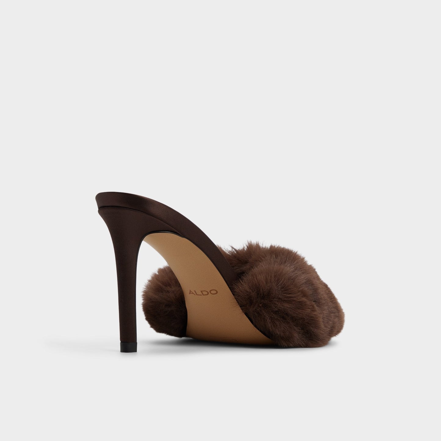 Anniebrilden in Dark Brown 14163209 - Heeled mule, Stiletto heel - Dark Brown