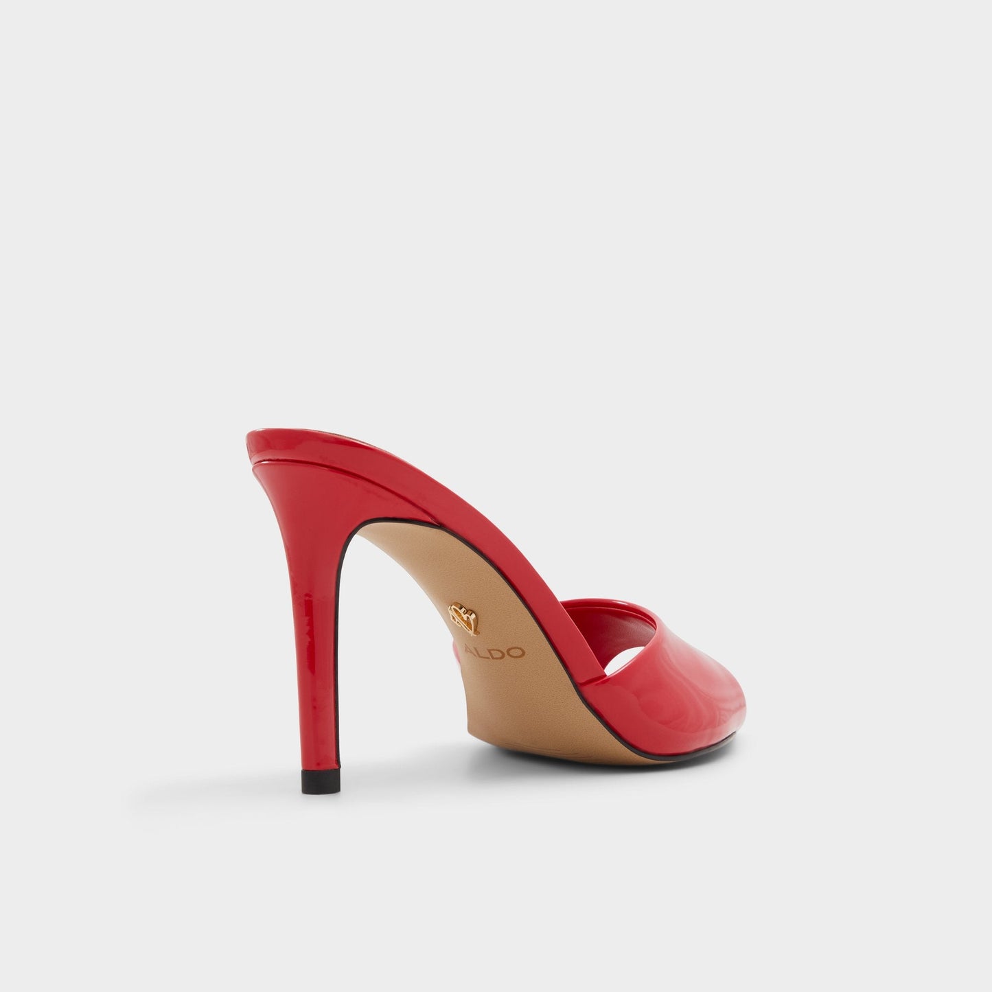 Anniebrilden Red Women's Heeled mules - Heeled mule, Stiletto heel - Red