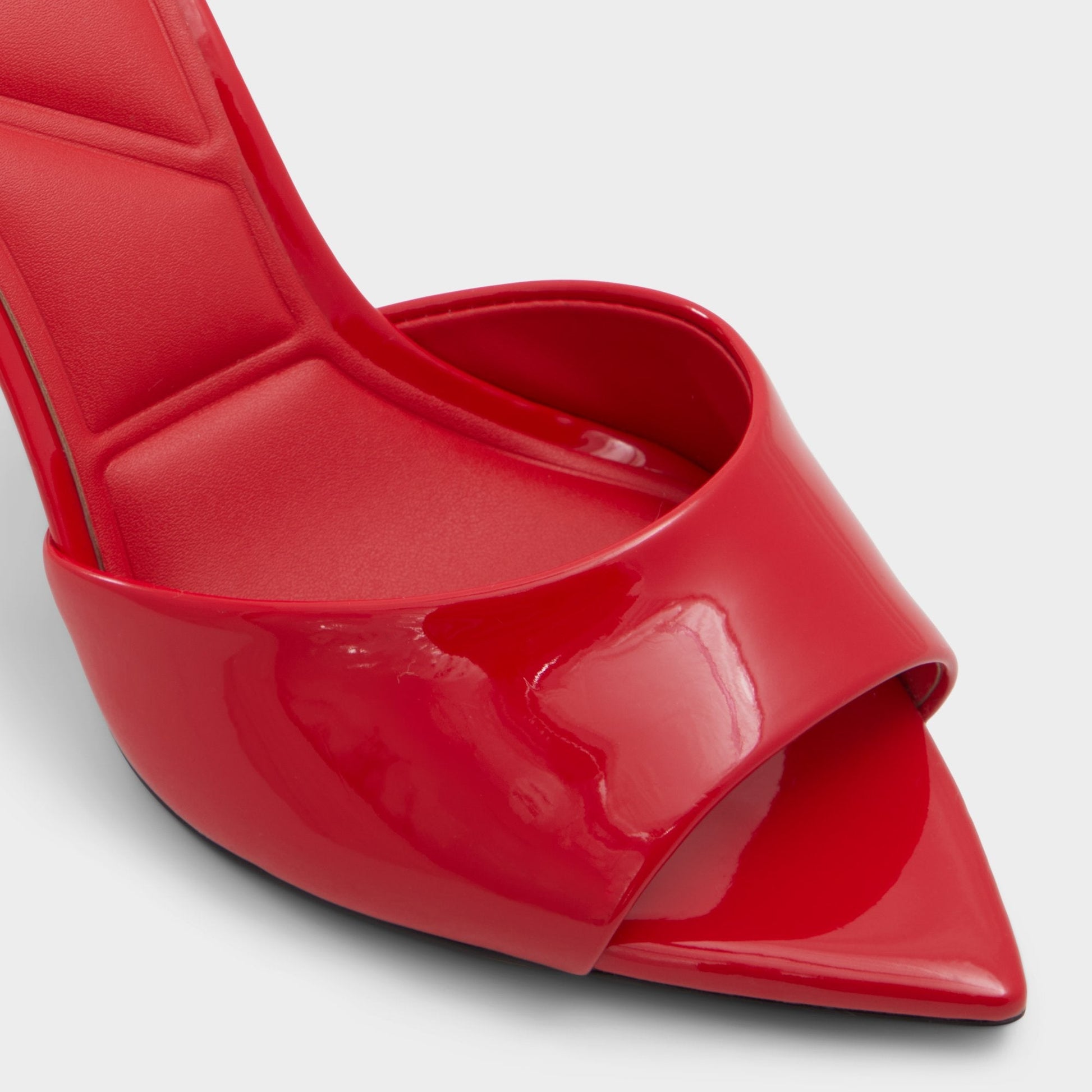 Anniebrilden Red Women's Heeled mules - Heeled mule, Stiletto heel - Red