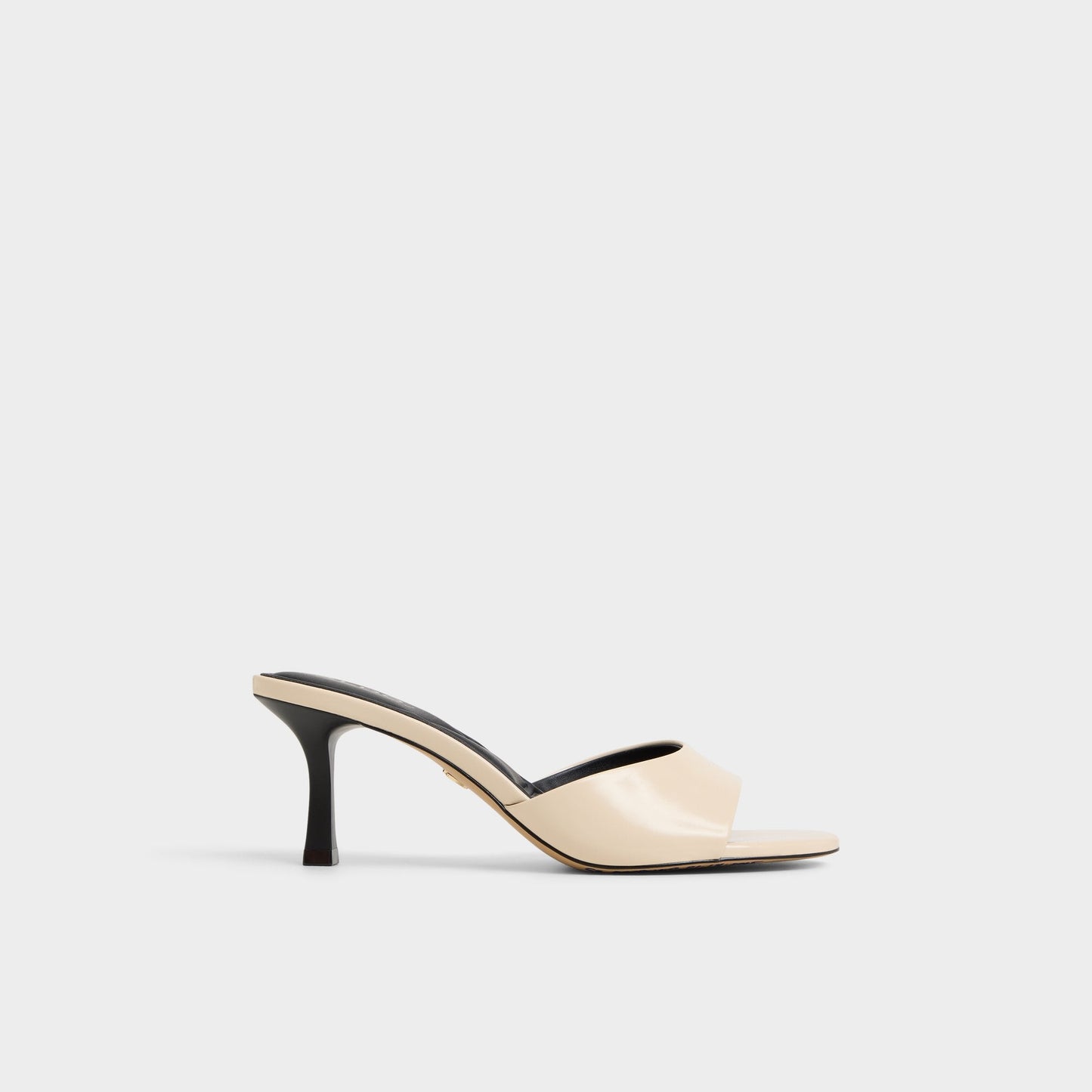 Annaberaen in Light Beige - Heeled mule, Stiletto heel - Light beige