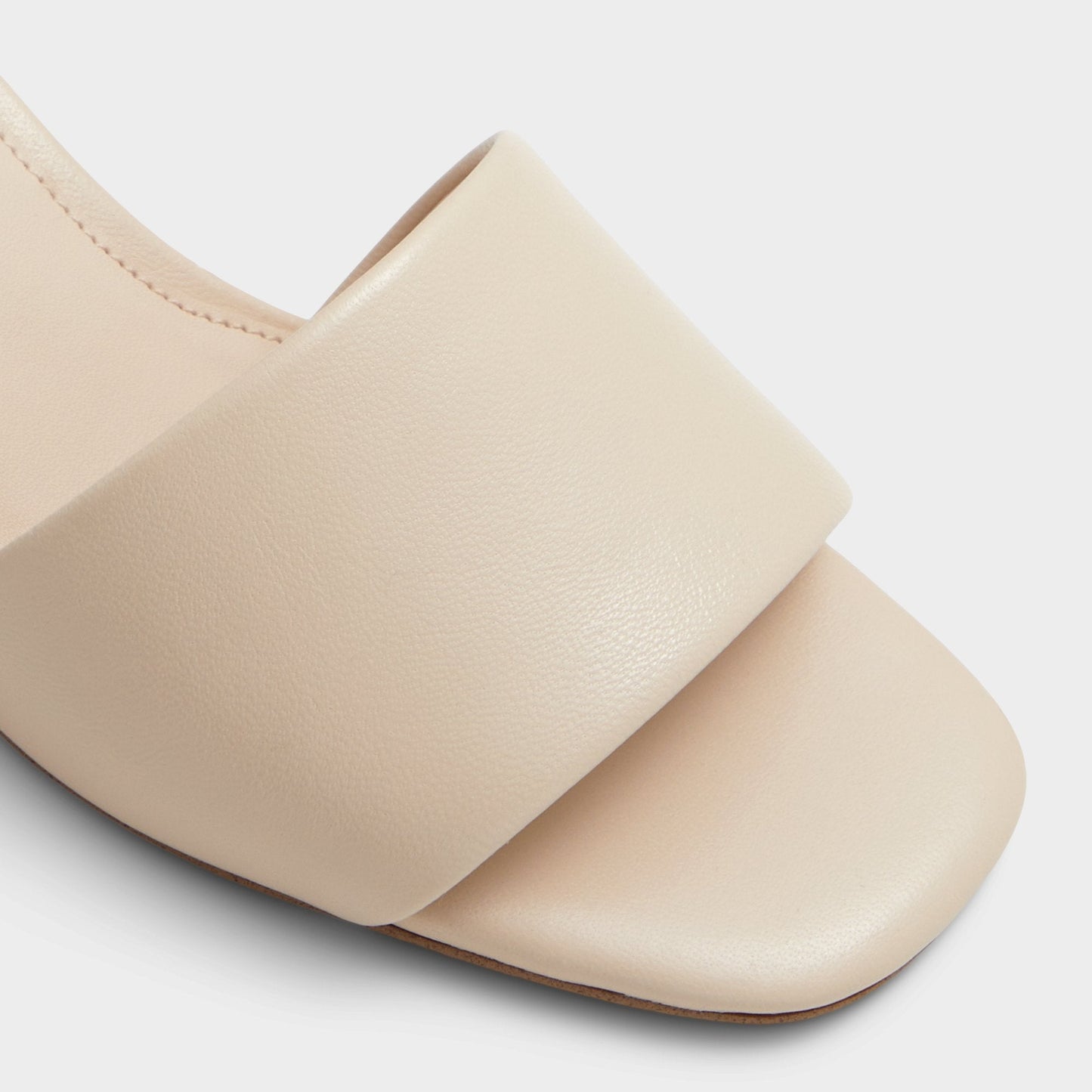 Claudina Other Beige Women's Block heels - Heeled mule, Block heel - Other Beige