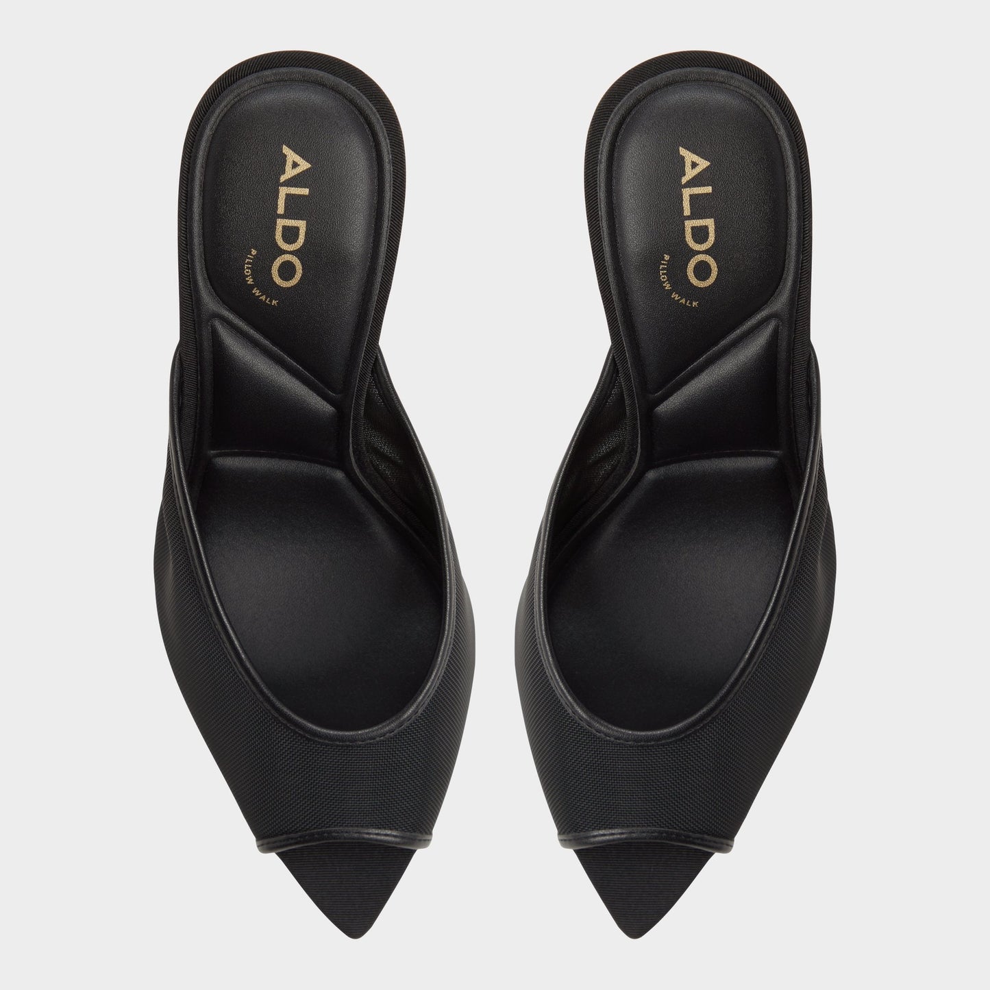 Elennah in Black 14161302 - Heeled mule, Stiletto heel - Black