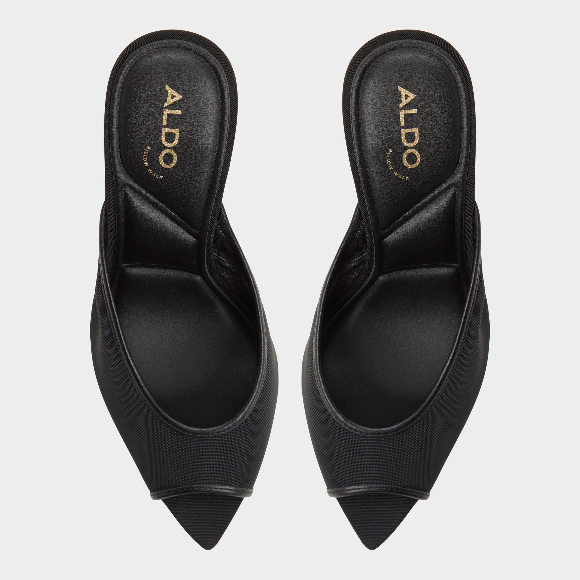 Elennah in Black 14161302 - Heeled mule, Stiletto heel - Black