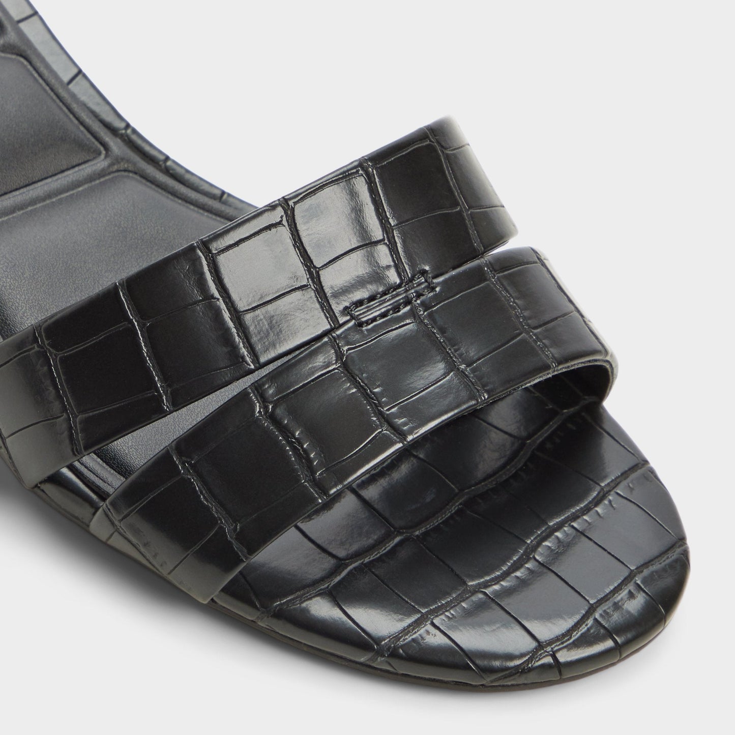 Scarletta Black Women's Heeled mules - Heeled mule, Kitten heel - Black