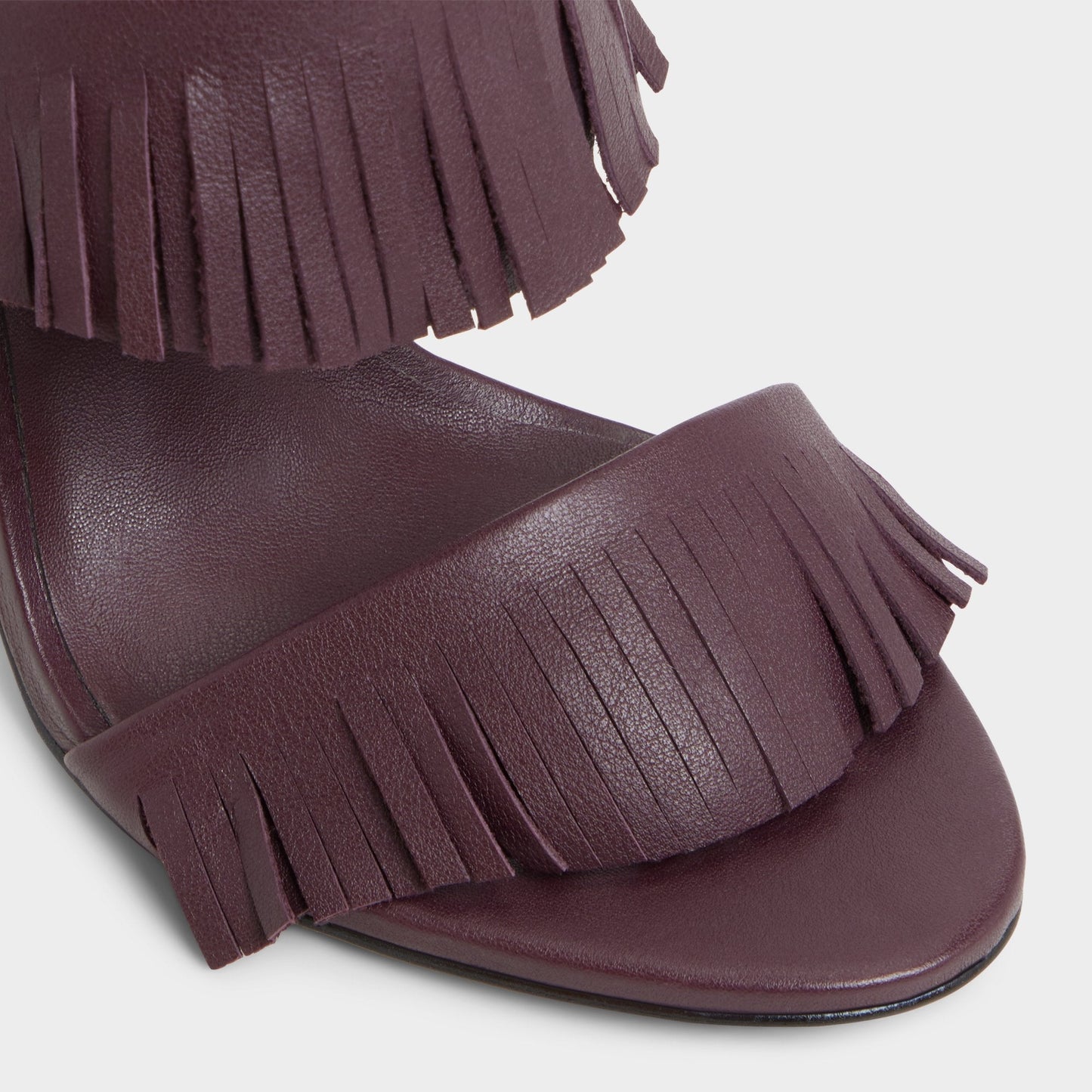 Nahanie in Bordo - Heeled mule, Stiletto heel - Bordo