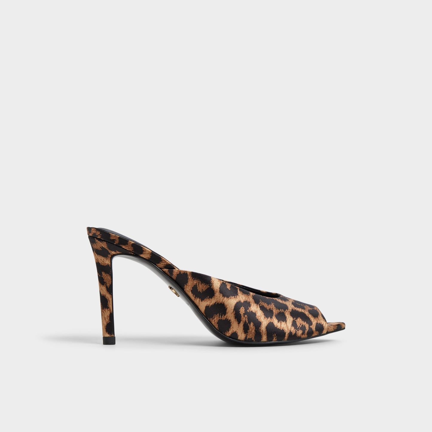 Elenara Brown Multi Women's Heeled mules - Heeled mule, Stiletto heel - Brown Multi