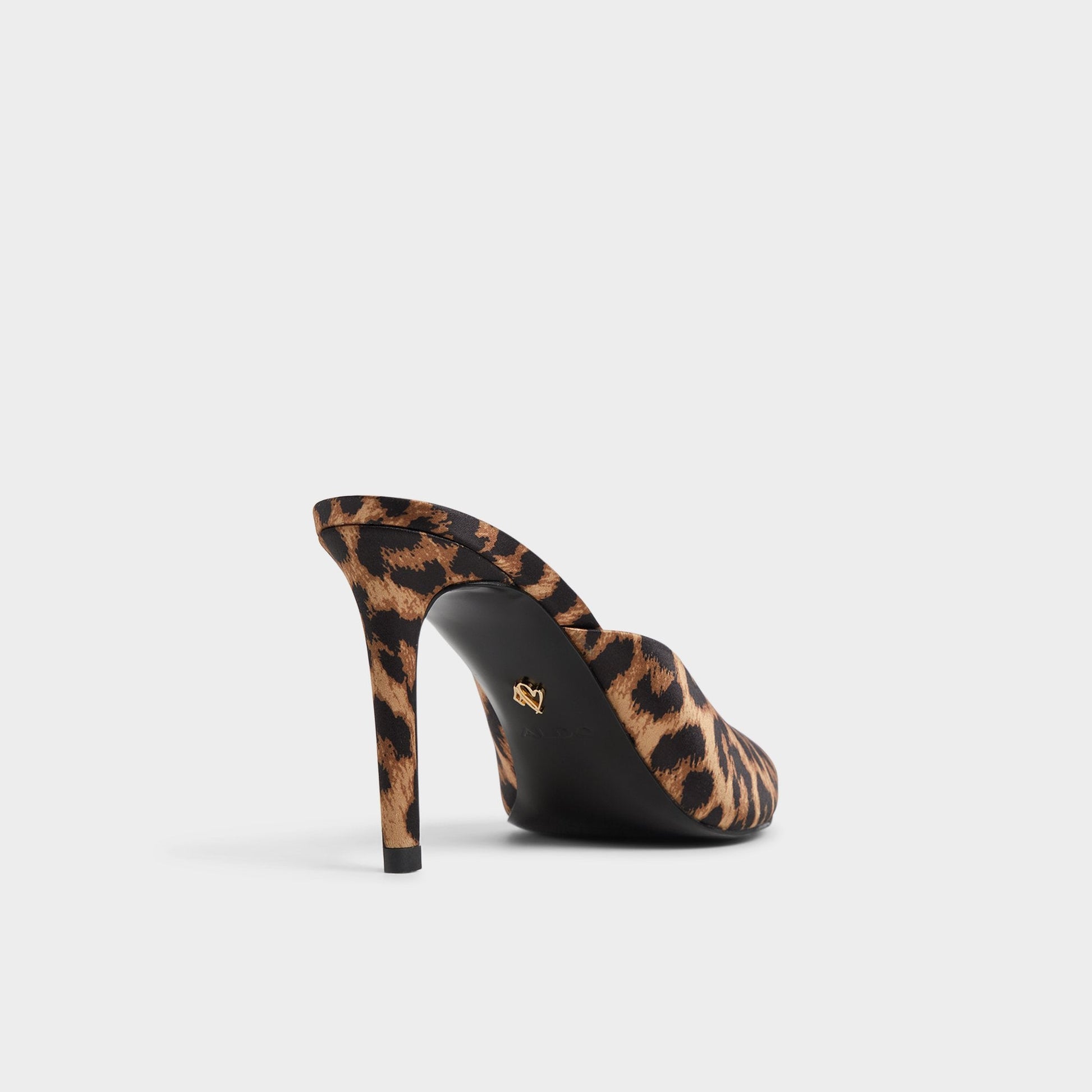Elenara Brown Multi Women's Heeled mules - Heeled mule, Stiletto heel - Brown Multi