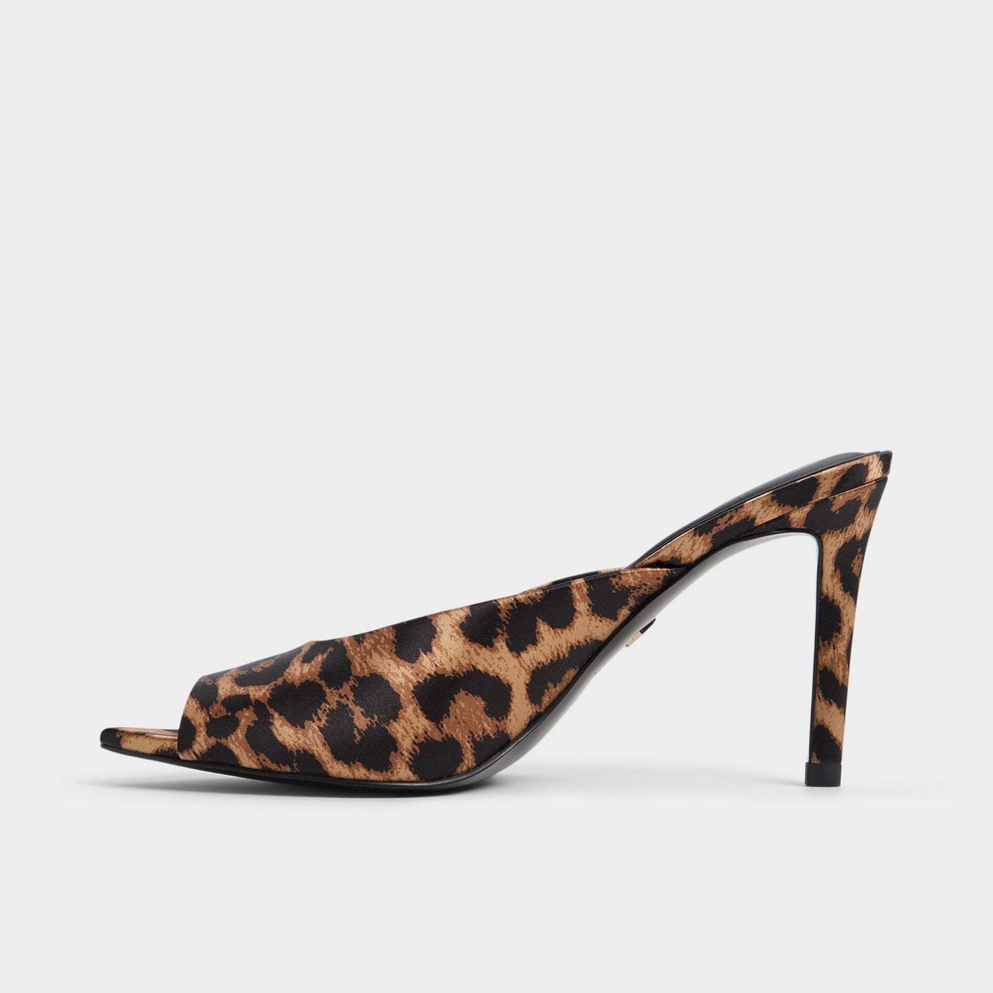Elenara Brown Multi Women's Heeled mules - Heeled mule, Stiletto heel - Brown Multi
