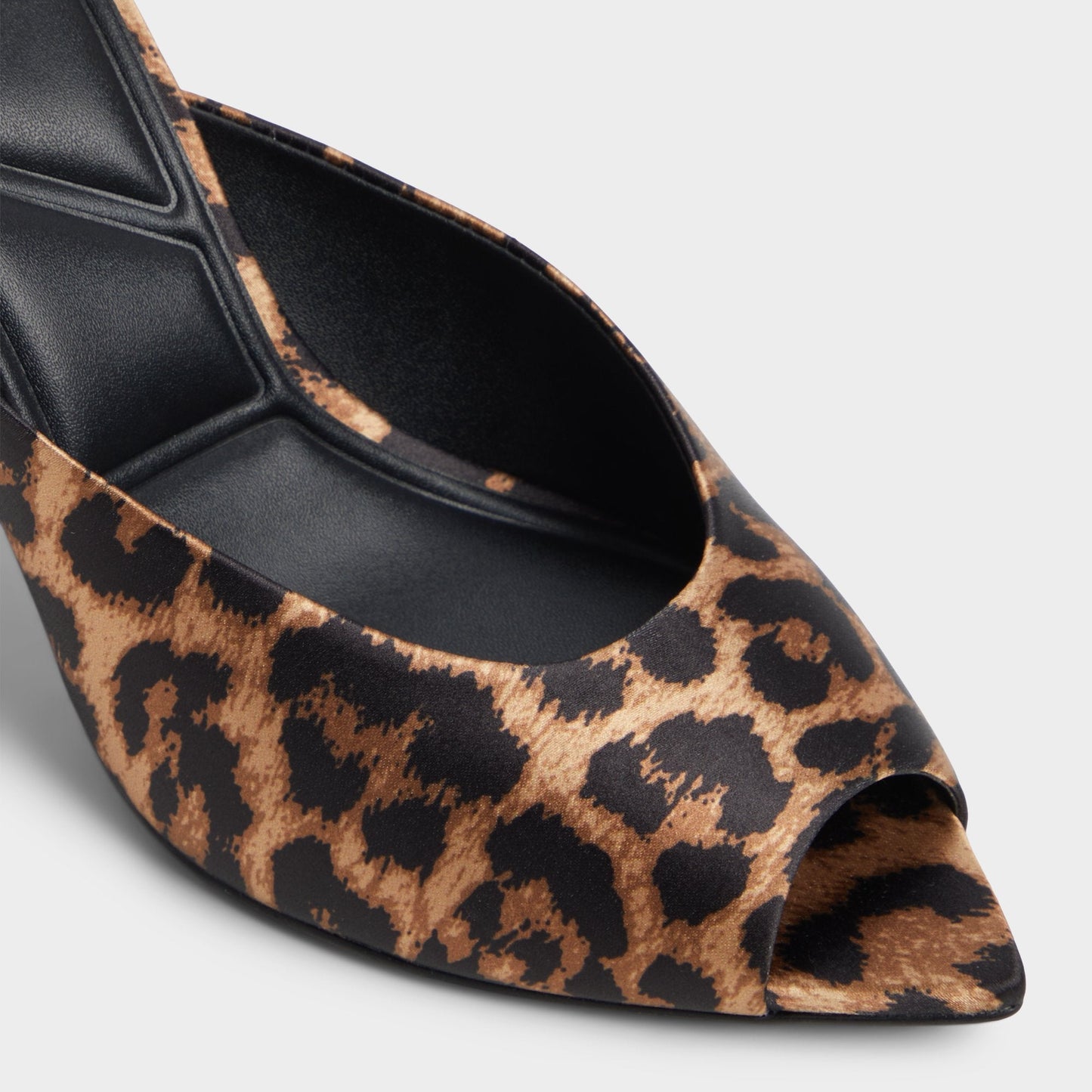 Elenara Brown Multi Women's Heeled mules - Heeled mule, Stiletto heel - Brown Multi