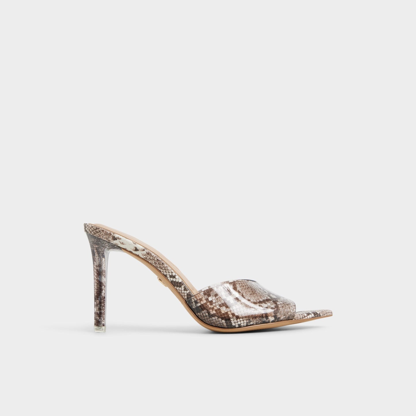 Anitabrilden Other Grey Women's Mule slides - Heeled mule, Stiletto heel - Other Grey