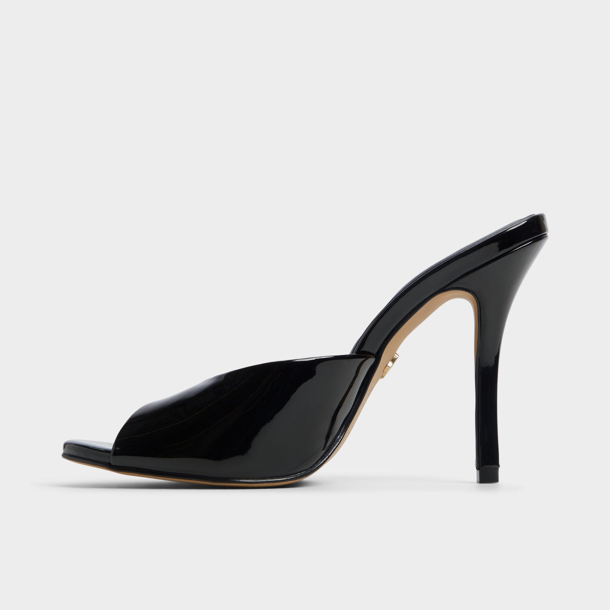 Fidelia Black Women's Heeled mules - Heeled mule - Black