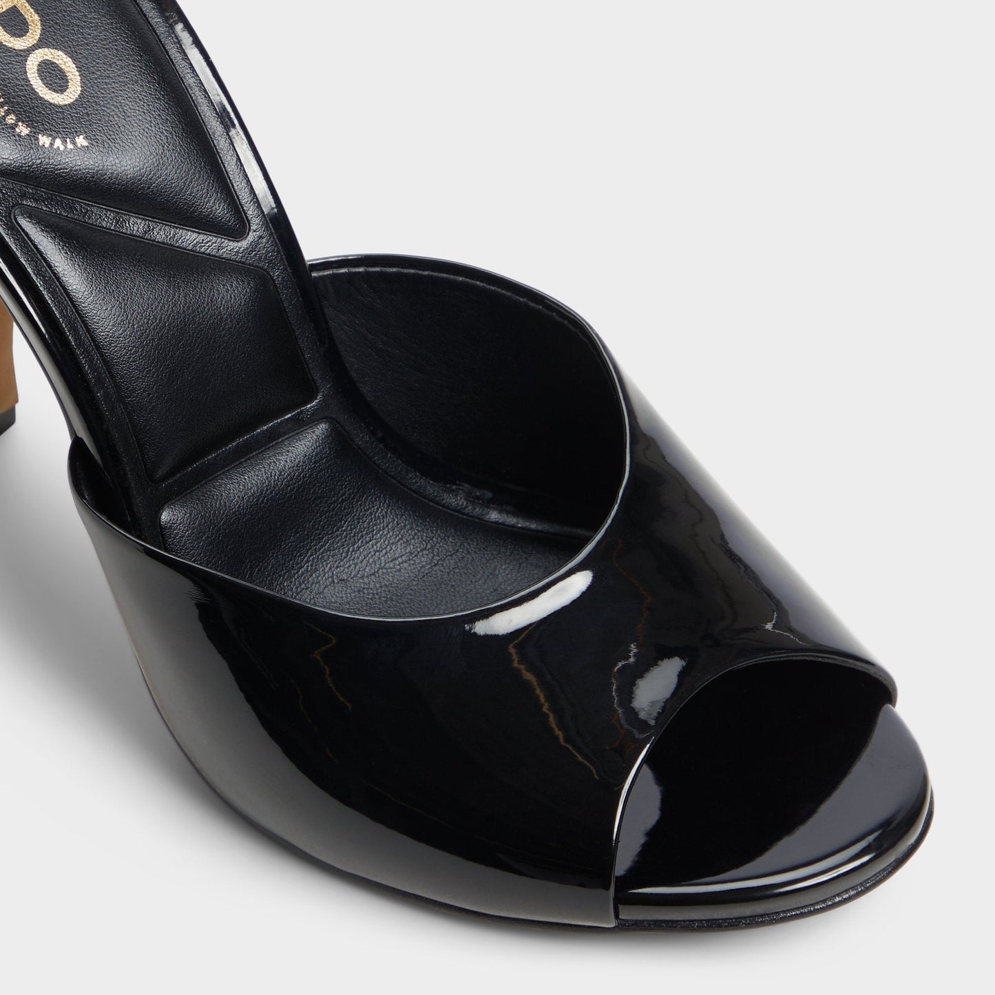 Fidelia Black Women's Heeled mules - Heeled mule - Black
