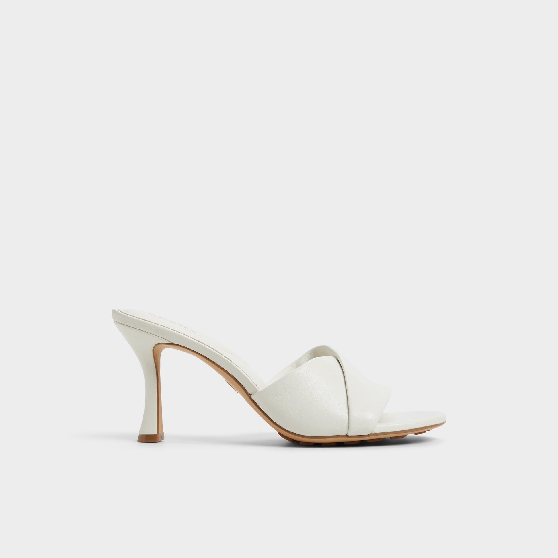 Lyhanna White/Bone Women's Heeled mules - Heeled mule, Stiletto heel - White/Bone